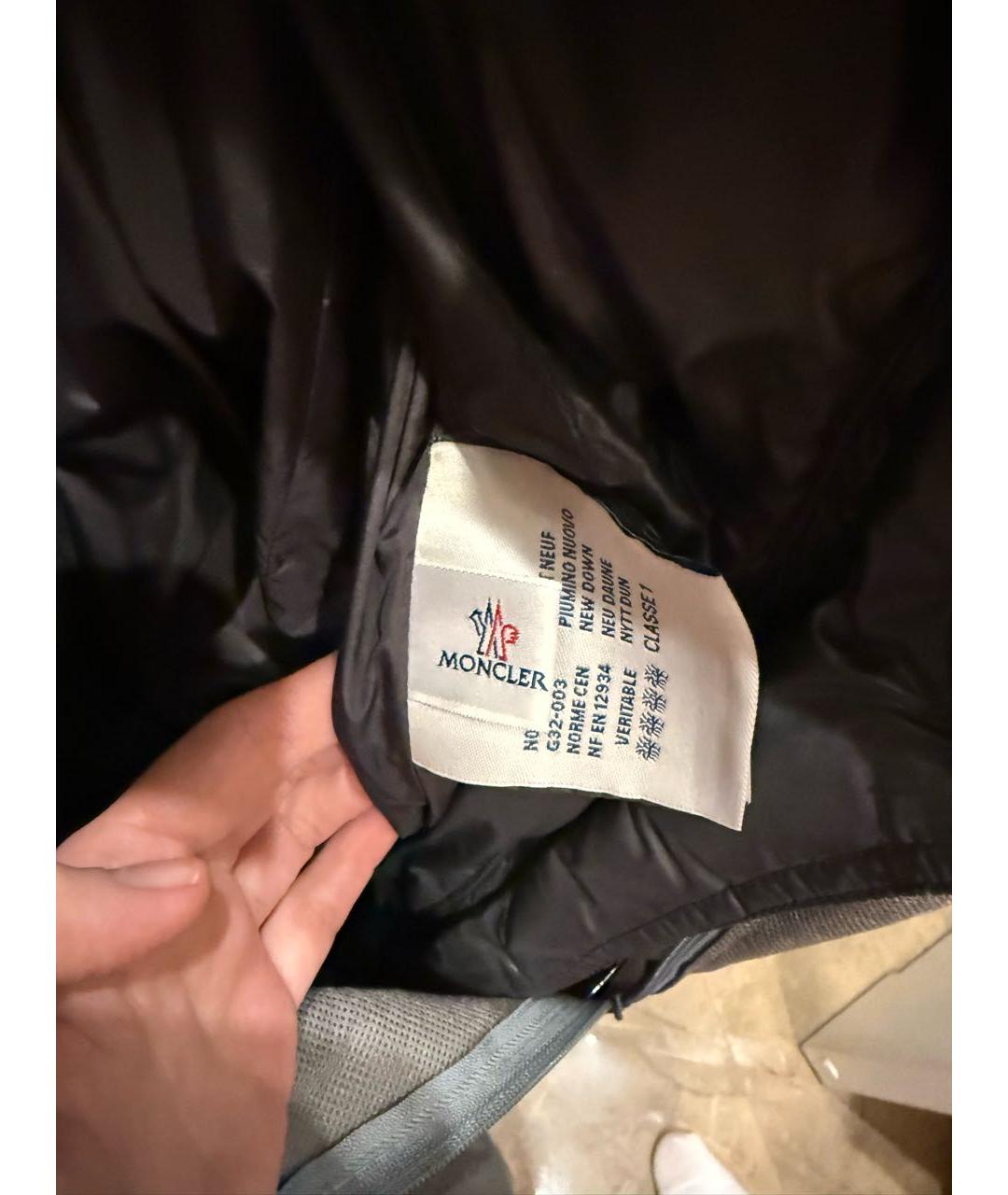 MONCLER Хаки пуховик, фото 5