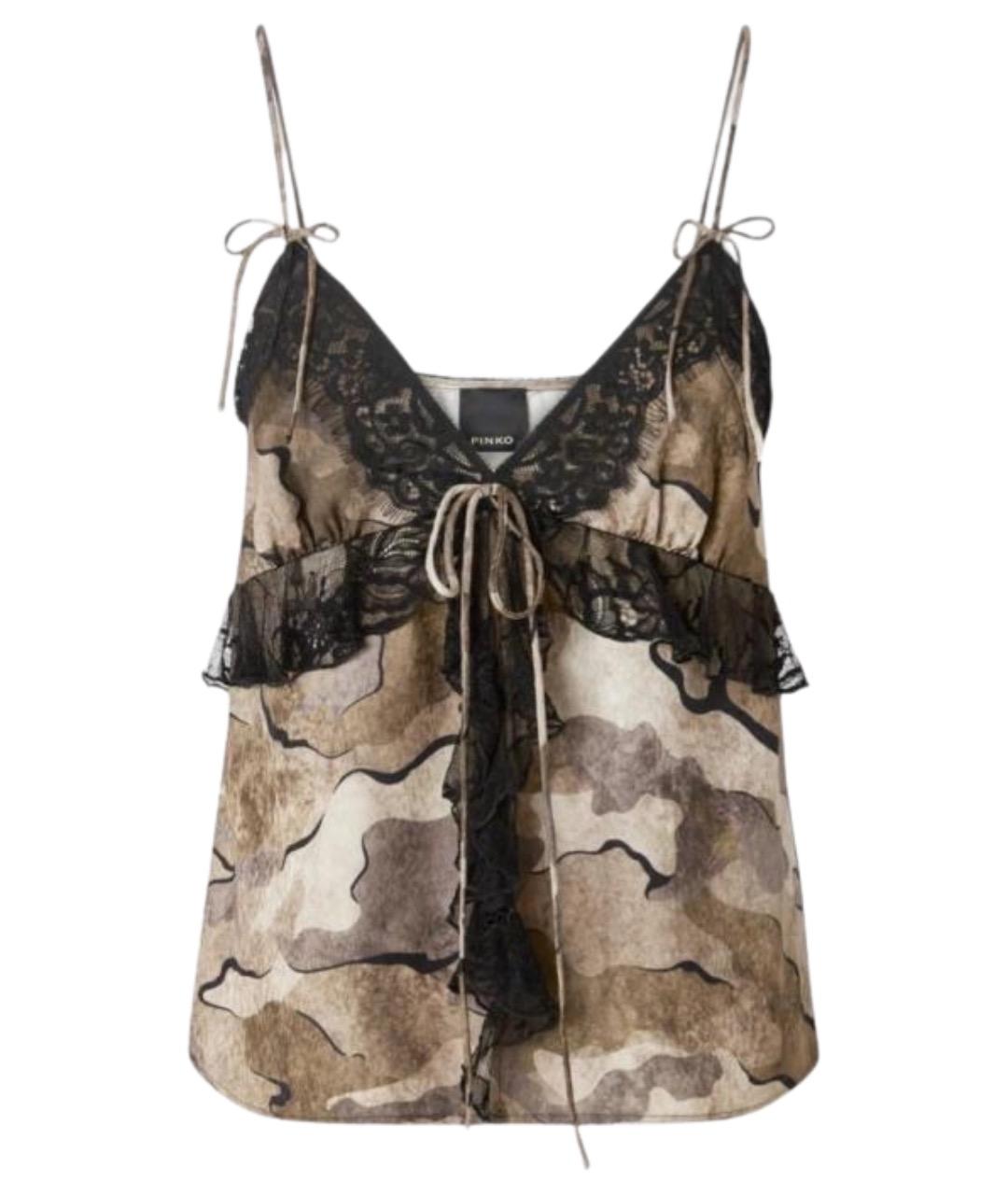 PINKO Мульти вискозная майка, фото 1