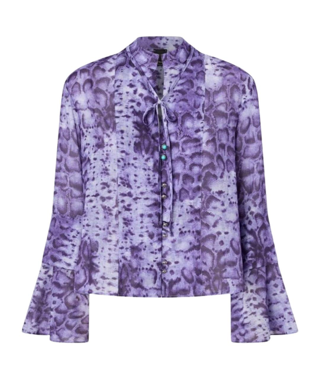 PINKO Фиолетовая хлопковая блузы, фото 1