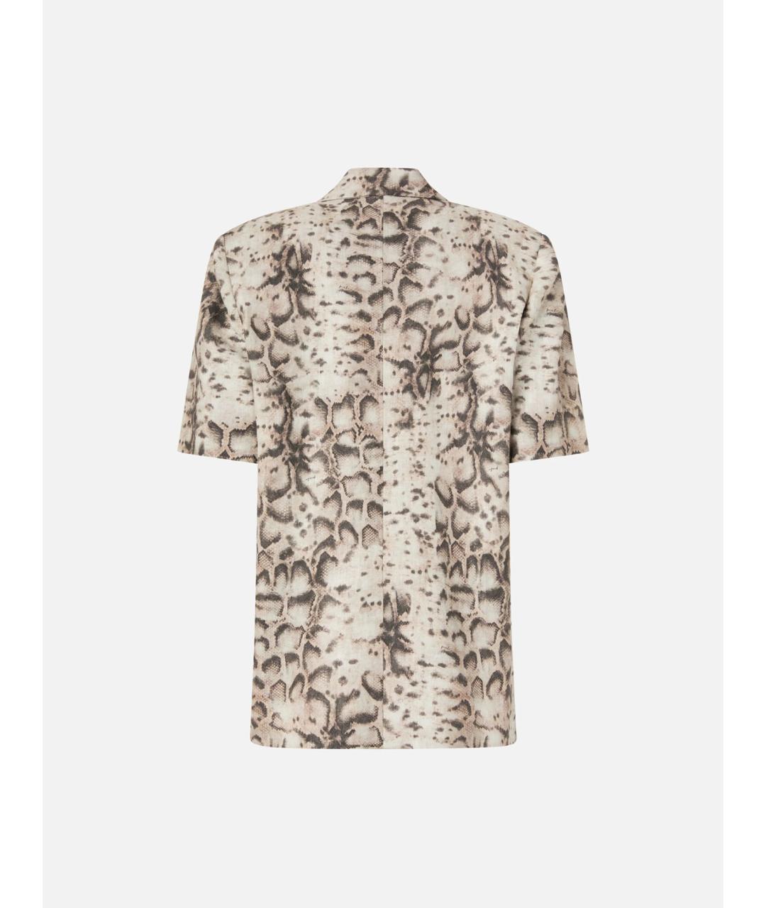 PINKO Мульти льняной жакет/пиджак, фото 6