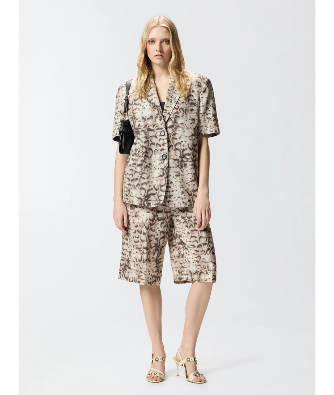 PINKO Мульти льняной жакет/пиджак, фото 2