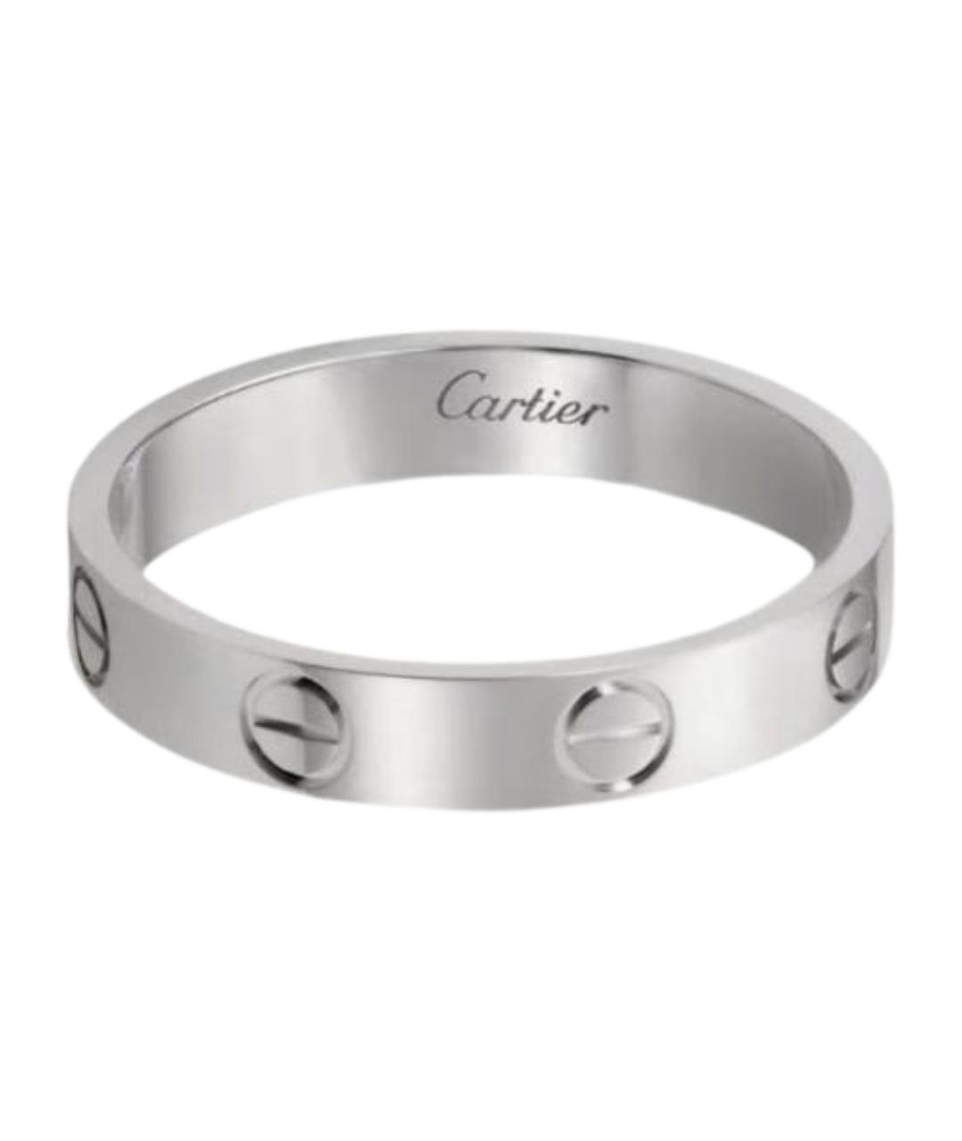CARTIER Серебряное кольцо из белого золота, фото 1