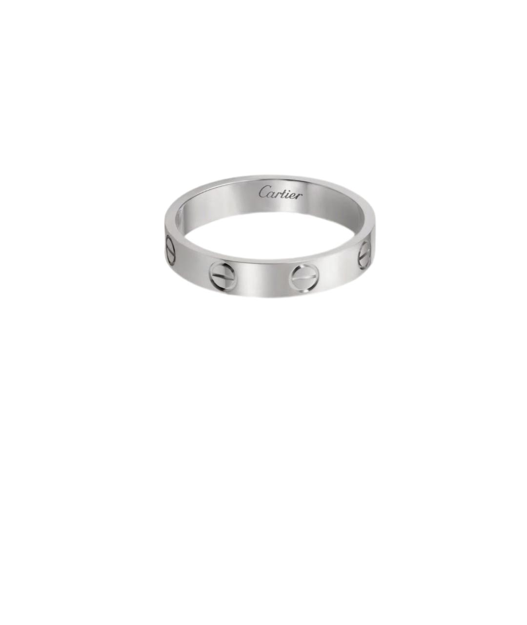 CARTIER Серебряное кольцо из белого золота, фото 6