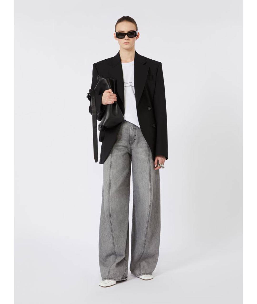 SPORTMAX Белая хлопковая футболка, фото 2