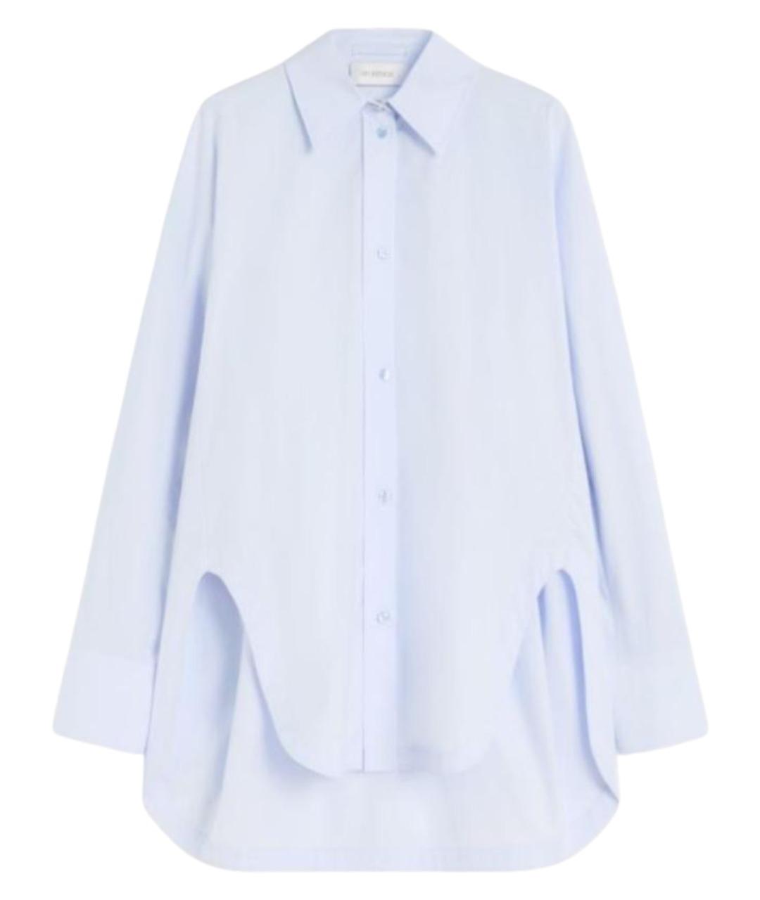 SPORTMAX Голубая хлопковая рубашка, фото 1