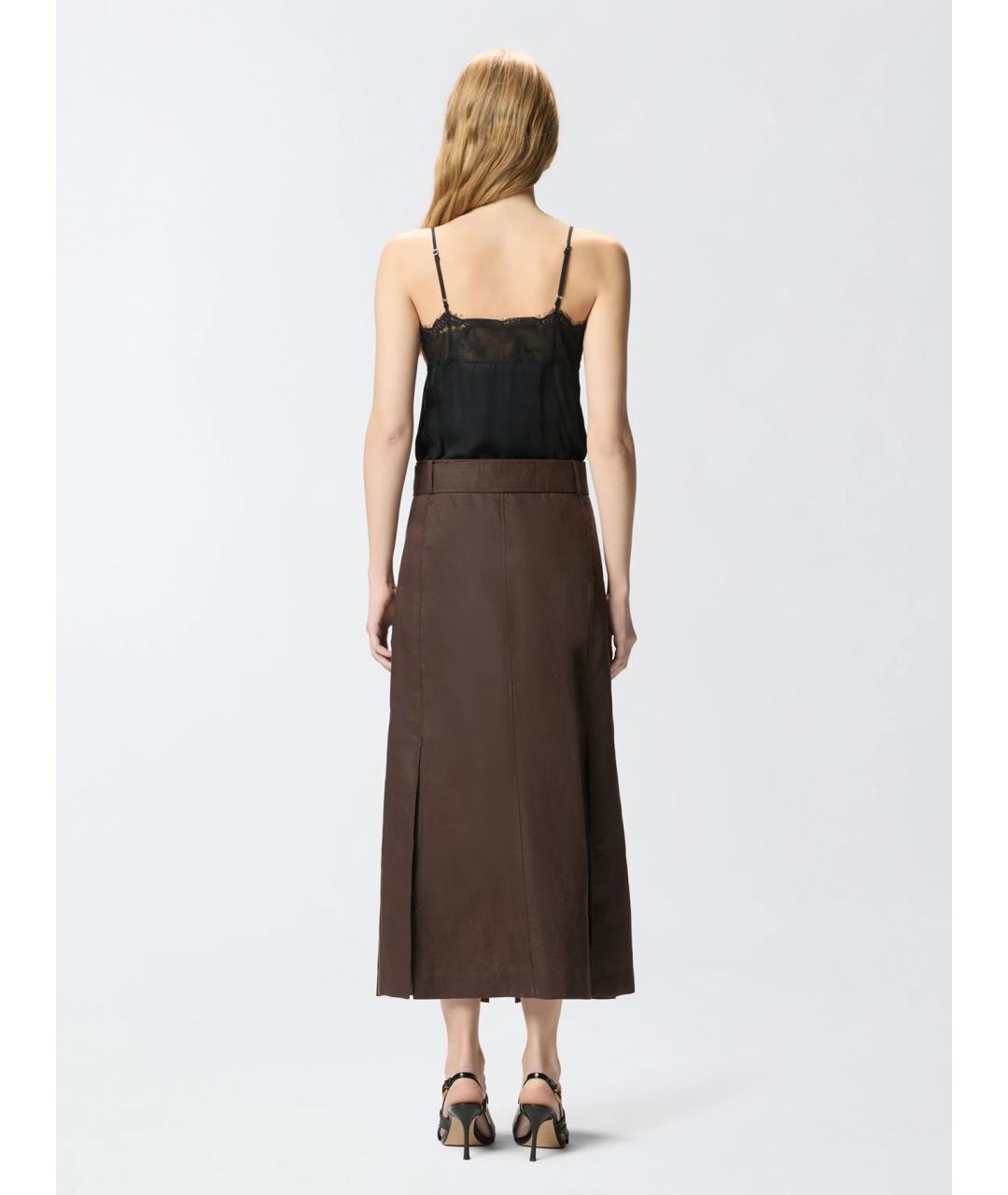 PINKO Мульти вискозное коктейльное платье, фото 5