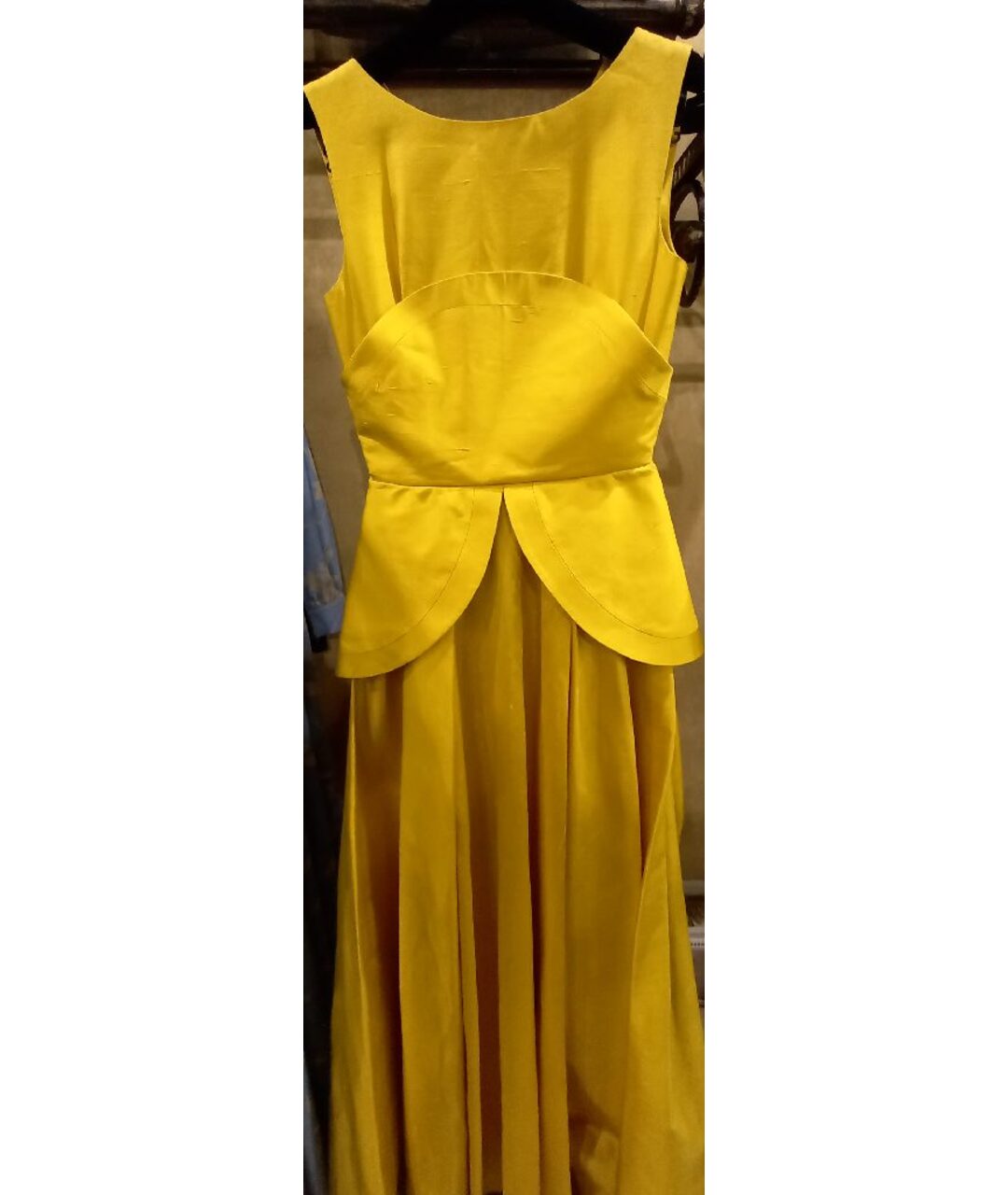 AVTANDIL Желтое шелковое платье, фото 2