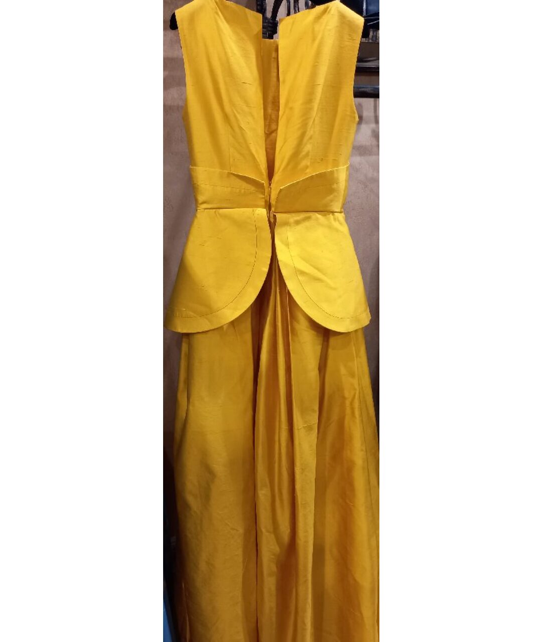 AVTANDIL Желтое шелковое платье, фото 3