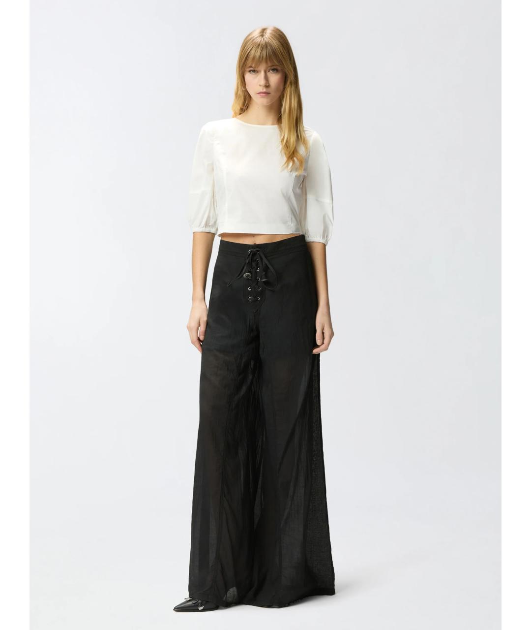 PINKO Белая хлопковая блузы, фото 2