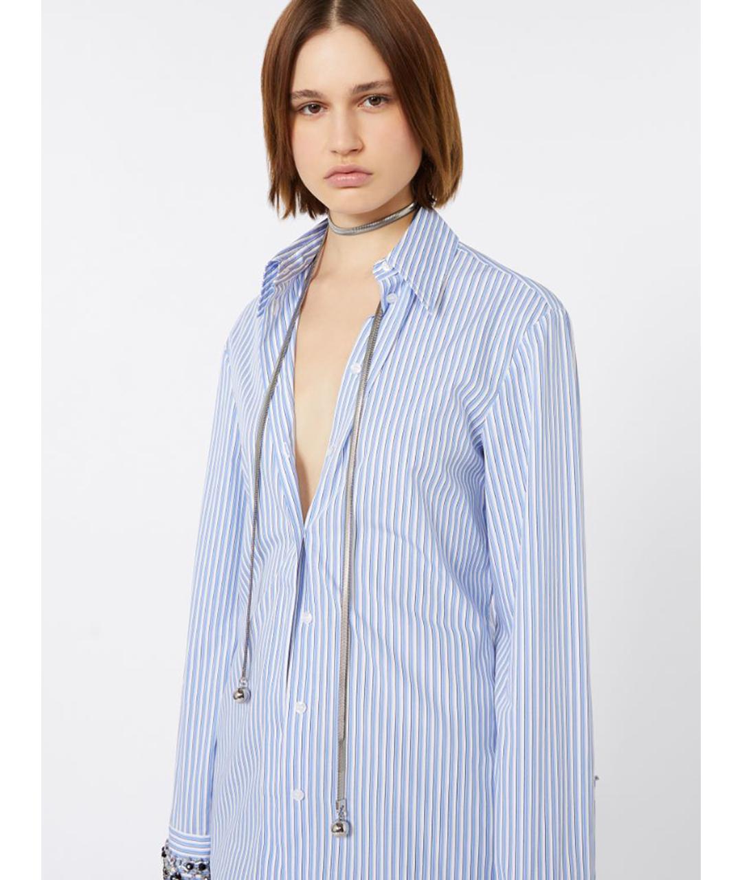 SPORTMAX Серебряное металлическое колье, фото 2