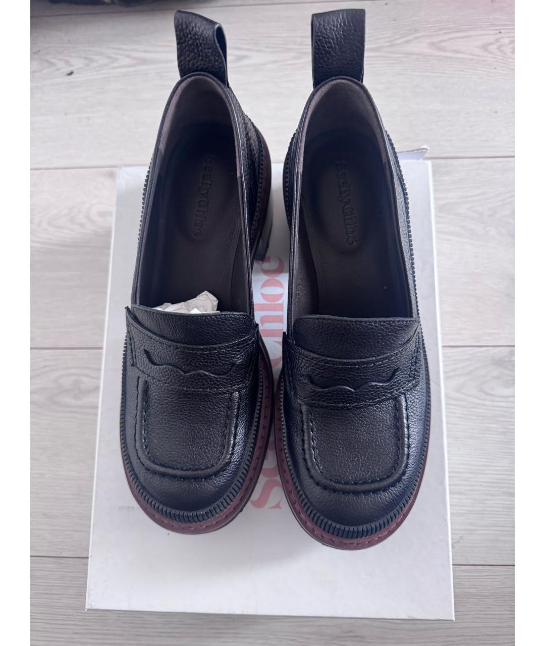 SEE BY CHLOE Коричневые кожаные брогги и оксфорды, фото 3