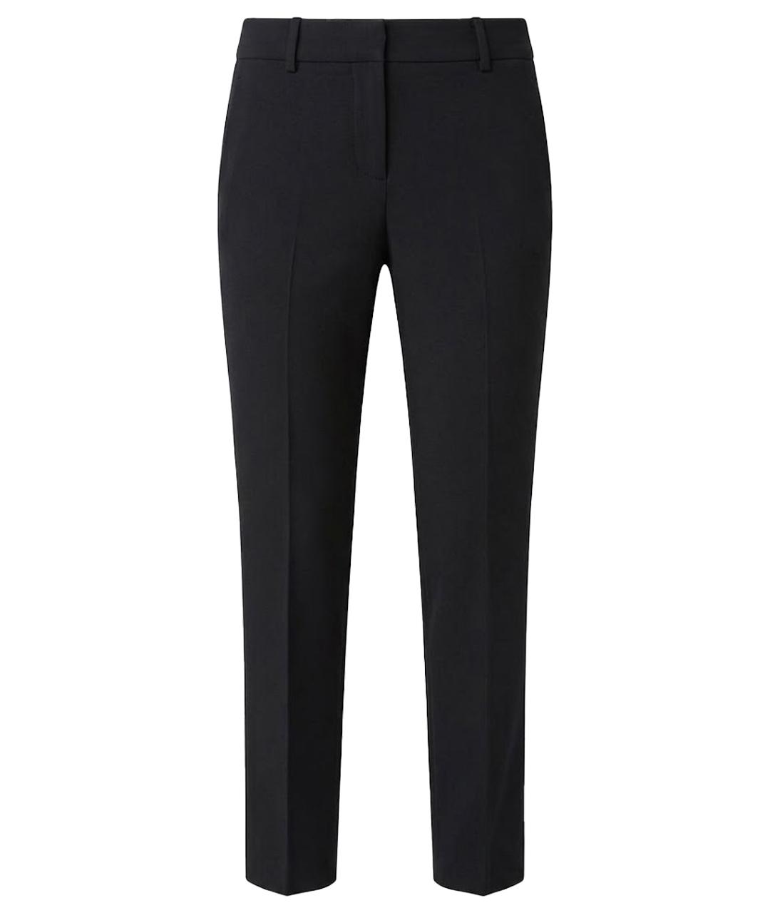 ERMANNO SCERVINO Черные прямые брюки, фото 1