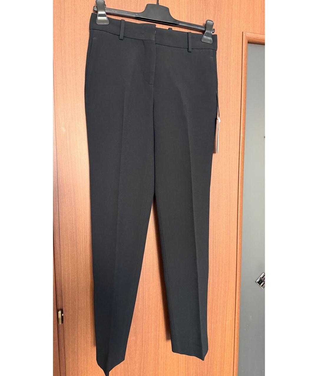 ERMANNO SCERVINO Черные прямые брюки, фото 5