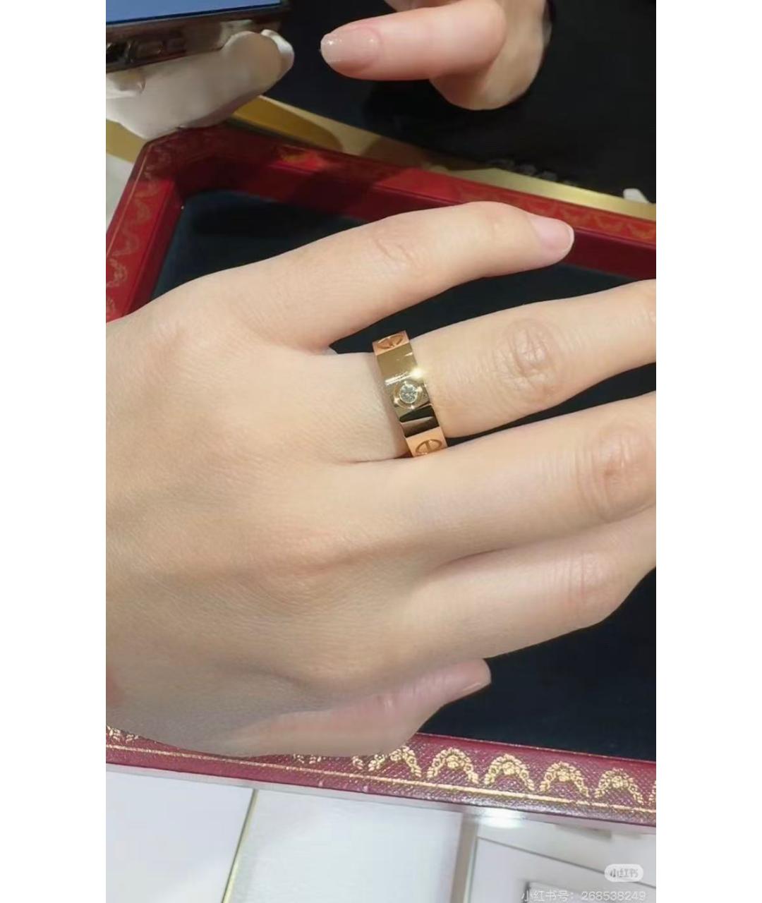 CARTIER Золотое кольцо из розового золота, фото 4