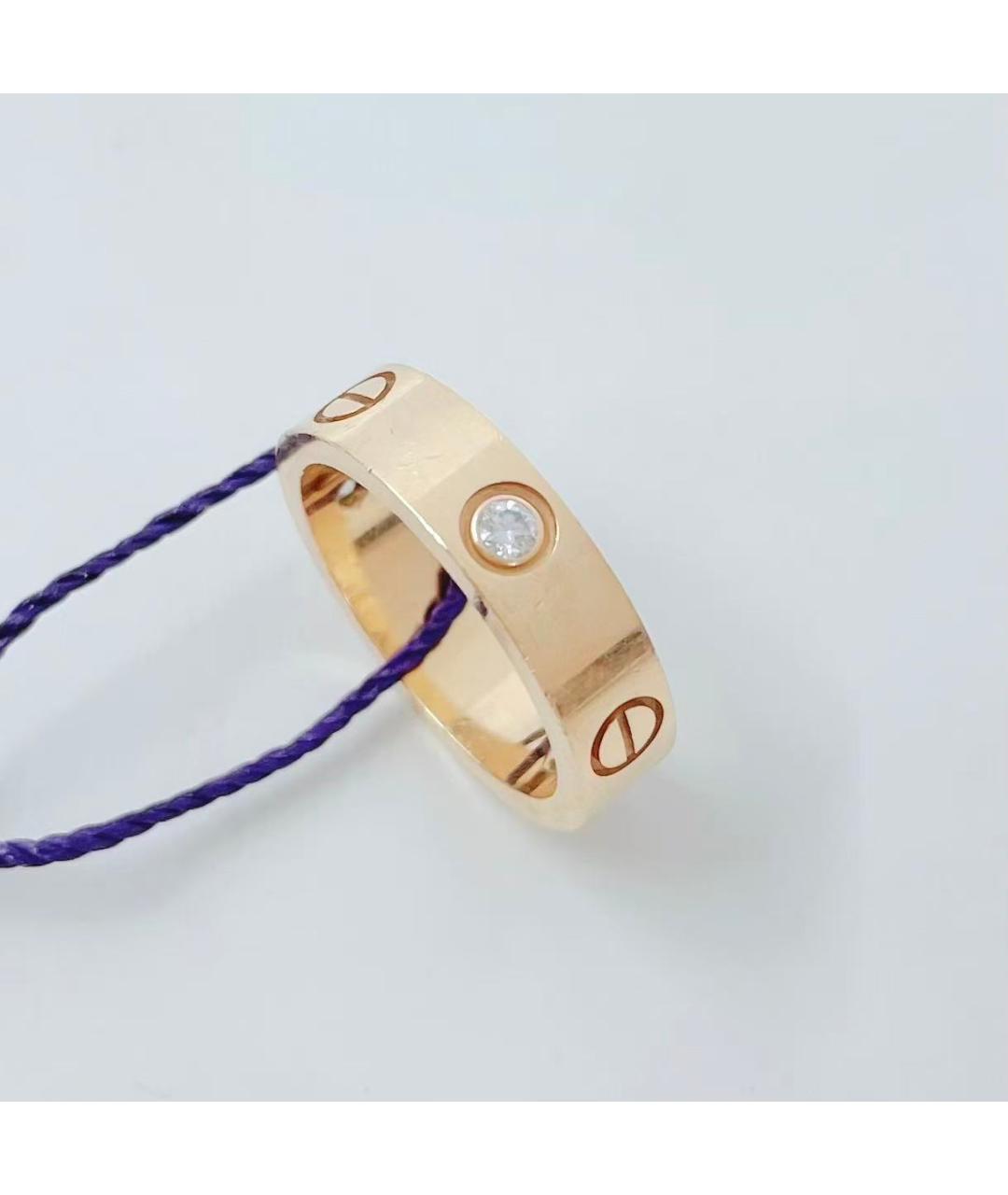 CARTIER Золотое кольцо из розового золота, фото 3