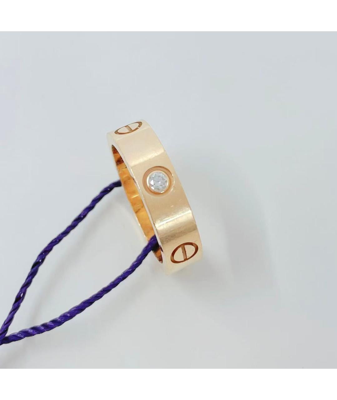 CARTIER Золотое кольцо из розового золота, фото 5