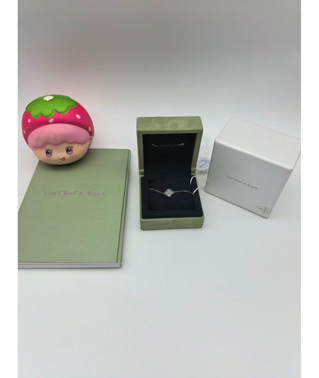 VAN CLEEF & ARPELS Серебрянный браслет из белого золота, фото 2