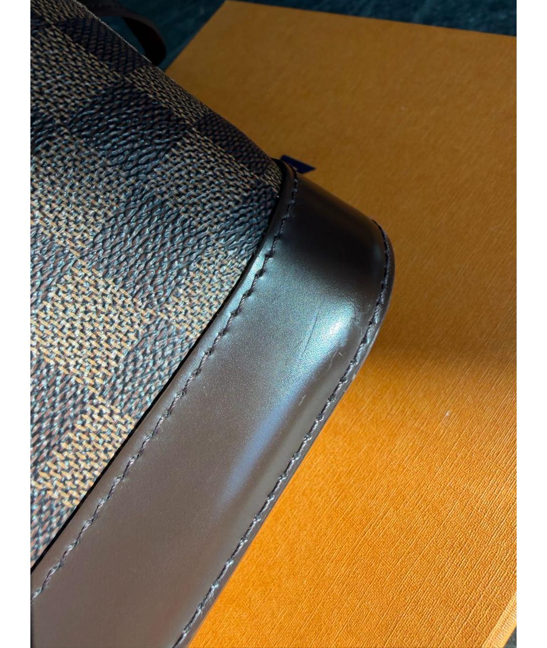 LOUIS VUITTON Коричневая сумка через плечо, фото 5