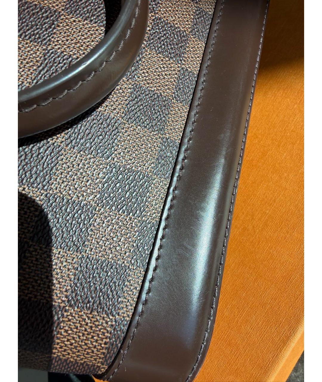 LOUIS VUITTON Коричневая сумка через плечо, фото 6