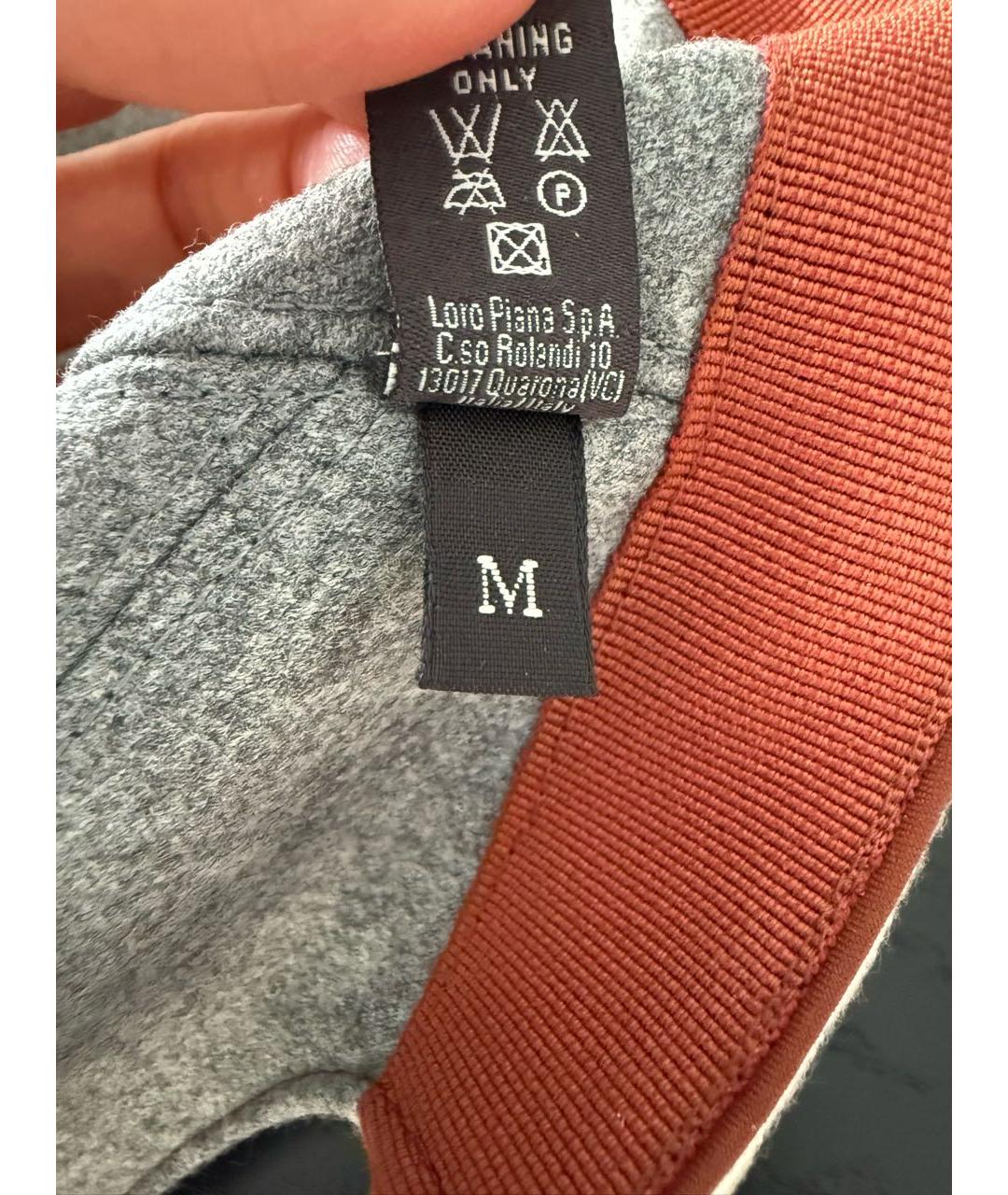 LORO PIANA Белая кашемировая кепка, фото 6