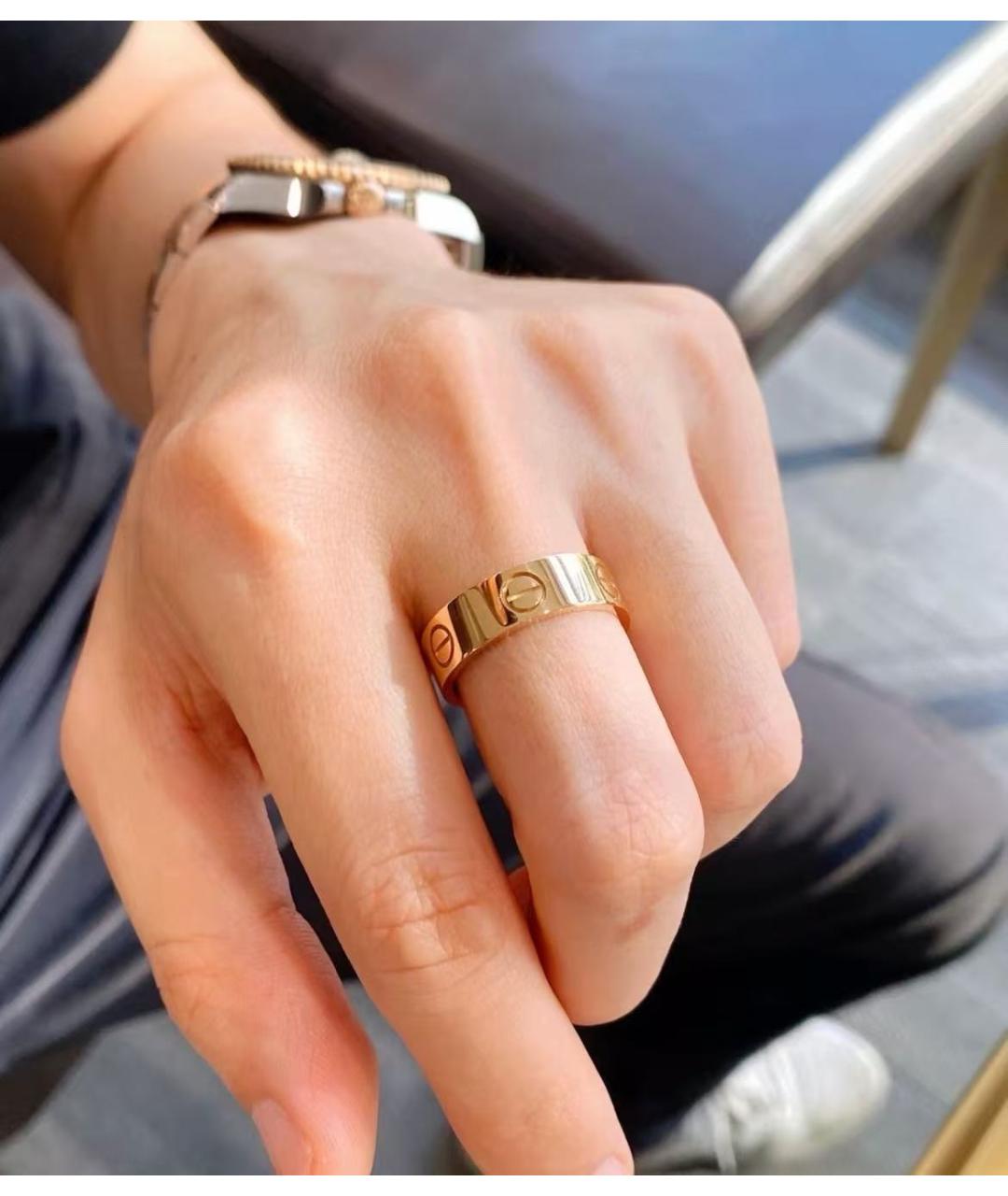 CARTIER Золотое кольцо из розового золота, фото 5