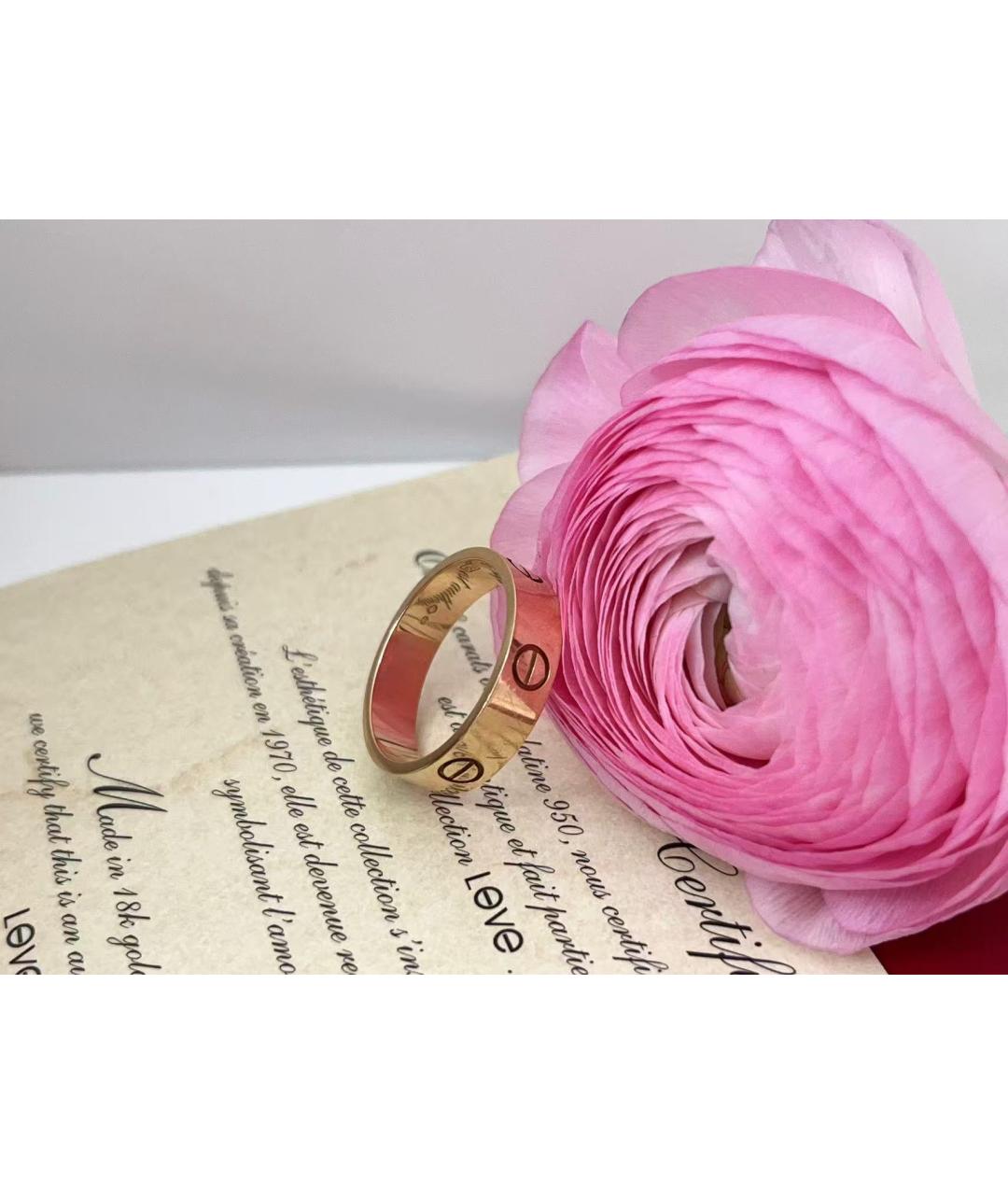 CARTIER Золотое кольцо из розового золота, фото 3