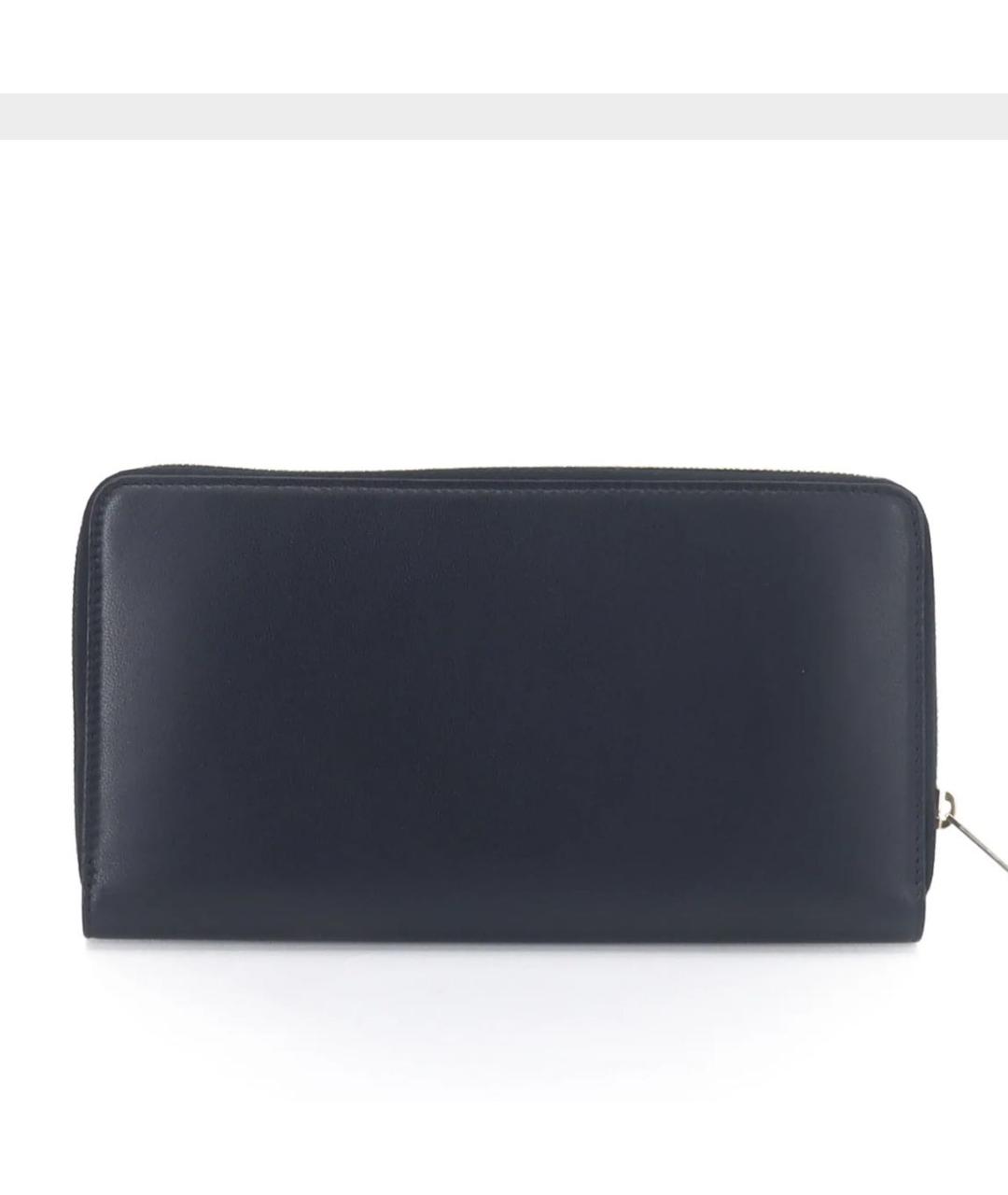 CELINE Черный кожаный кошелек, фото 4