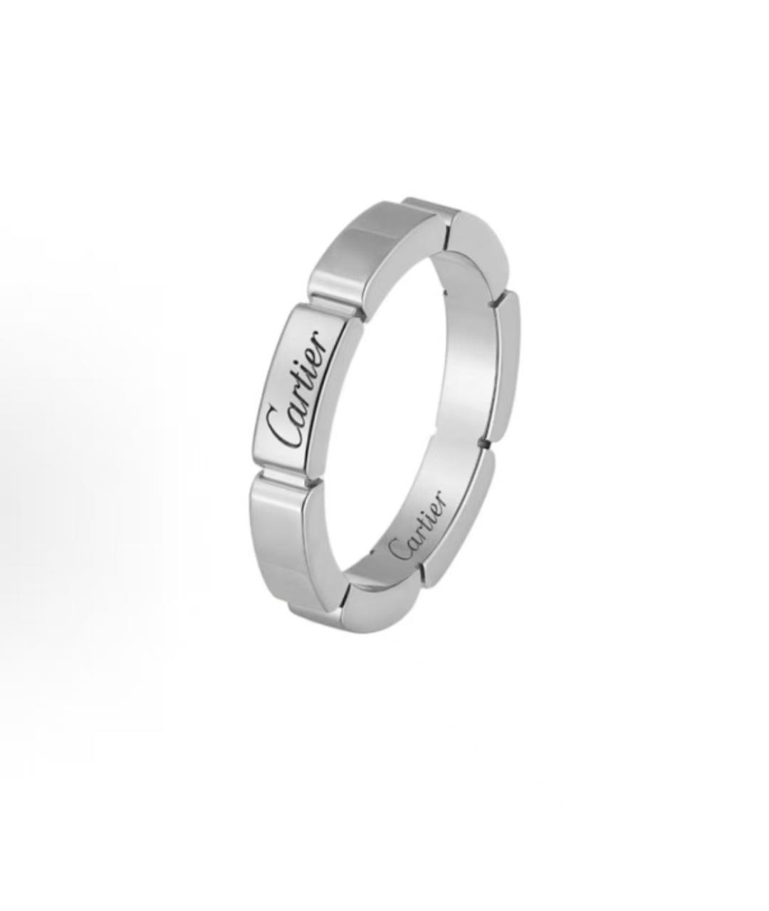 CARTIER Серебряное кольцо из белого золота, фото 2