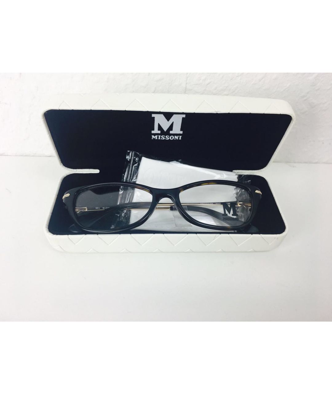 M MISSONI Черные пластиковые солнцезащитные очки, фото 4