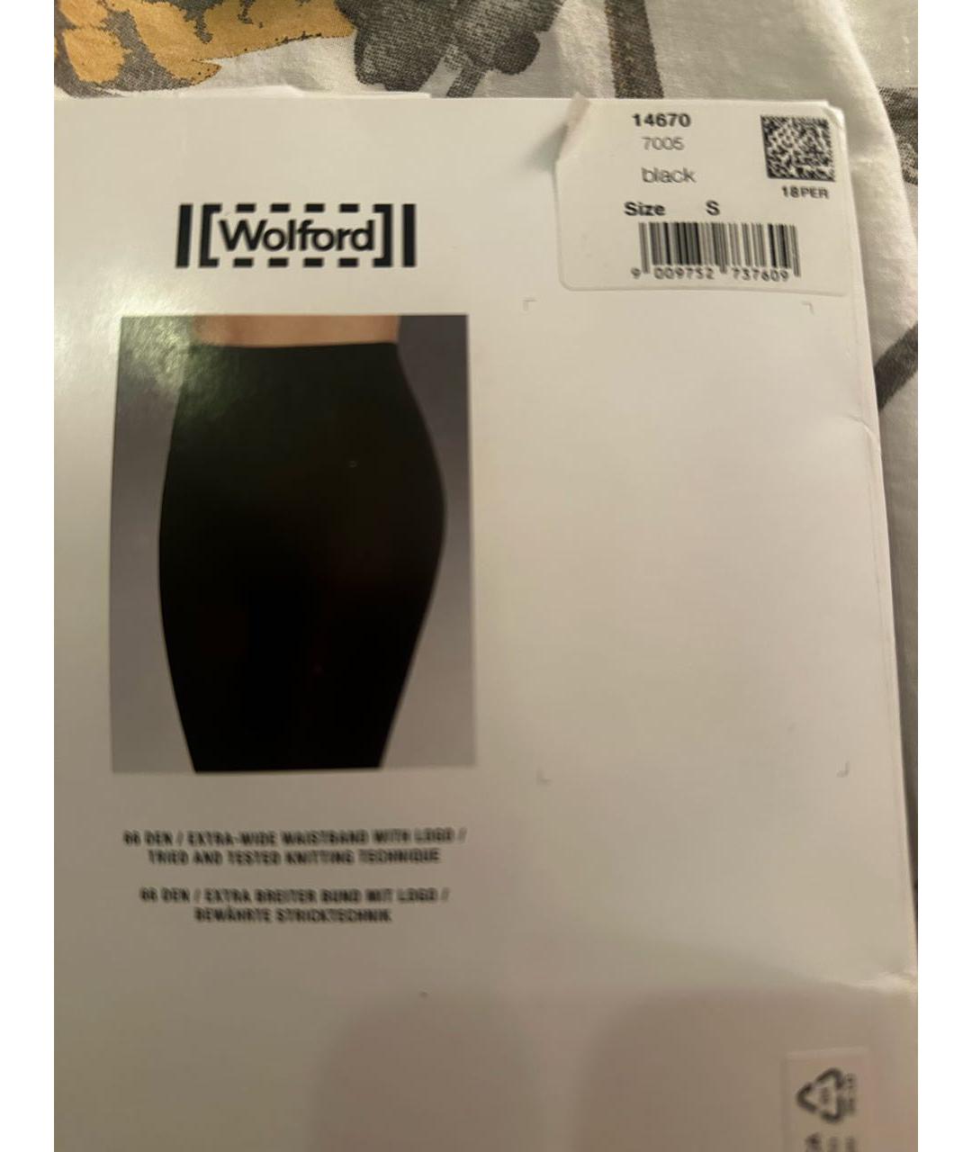 WOLFORD Черные полиамидовые леггинсы и велосипедки, фото 5