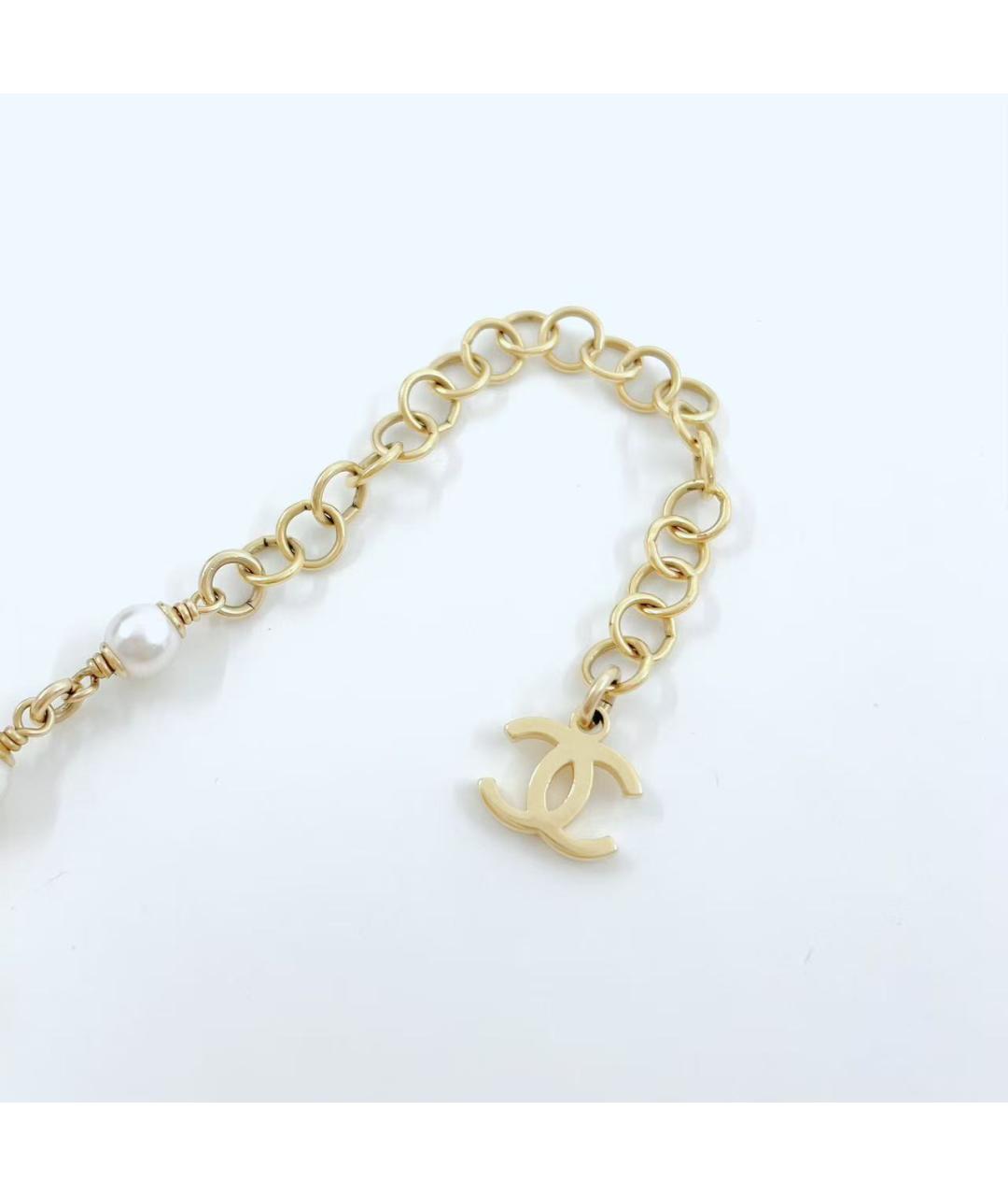 CHANEL Золотое колье, фото 4