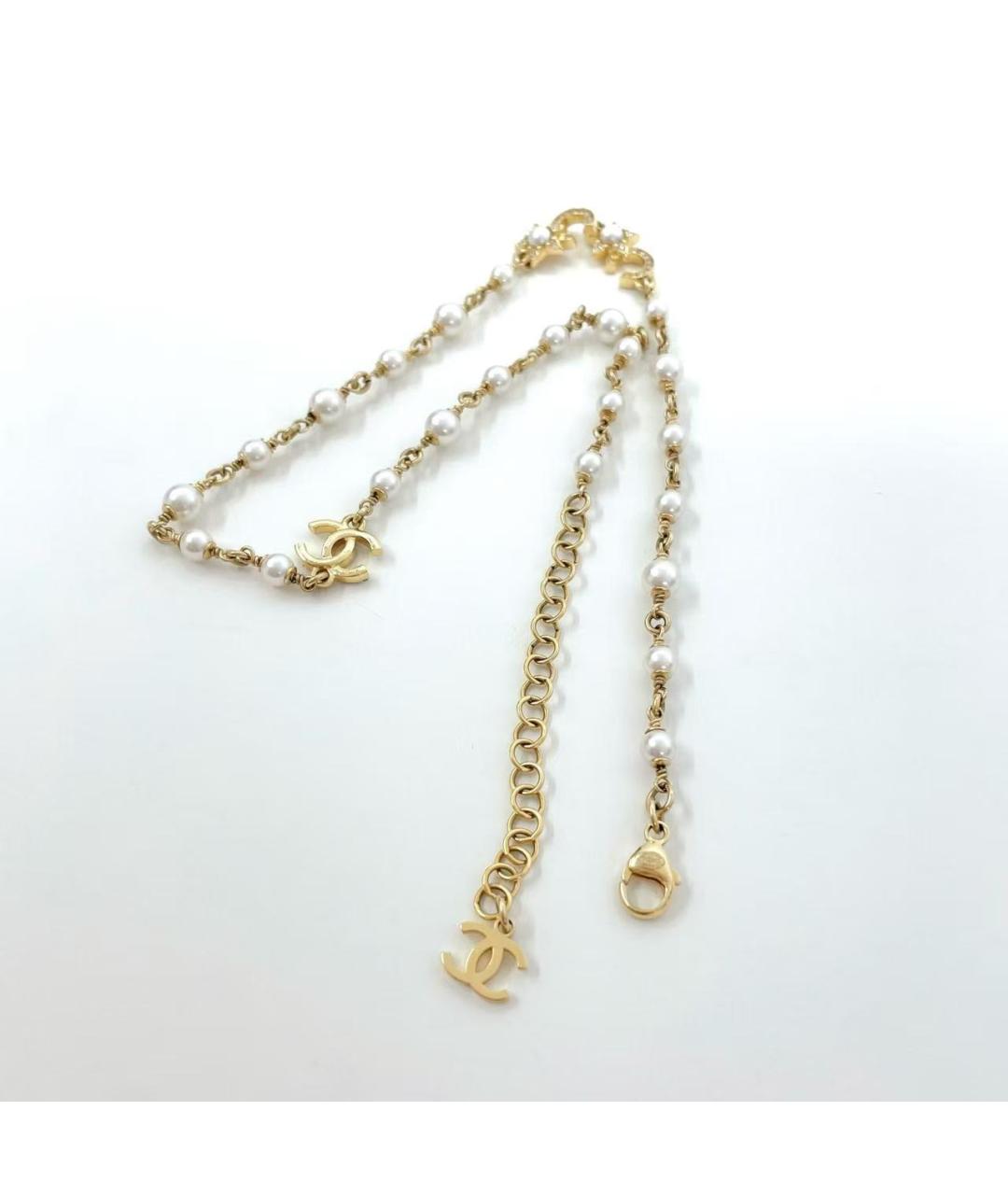 CHANEL Золотое колье, фото 5