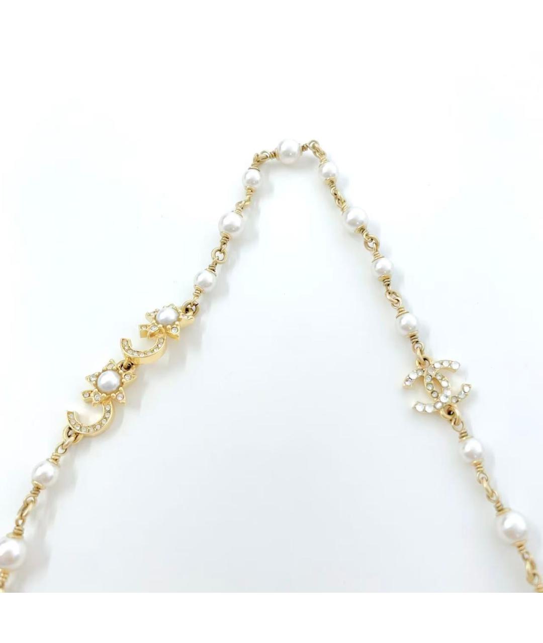 CHANEL Золотое колье, фото 6