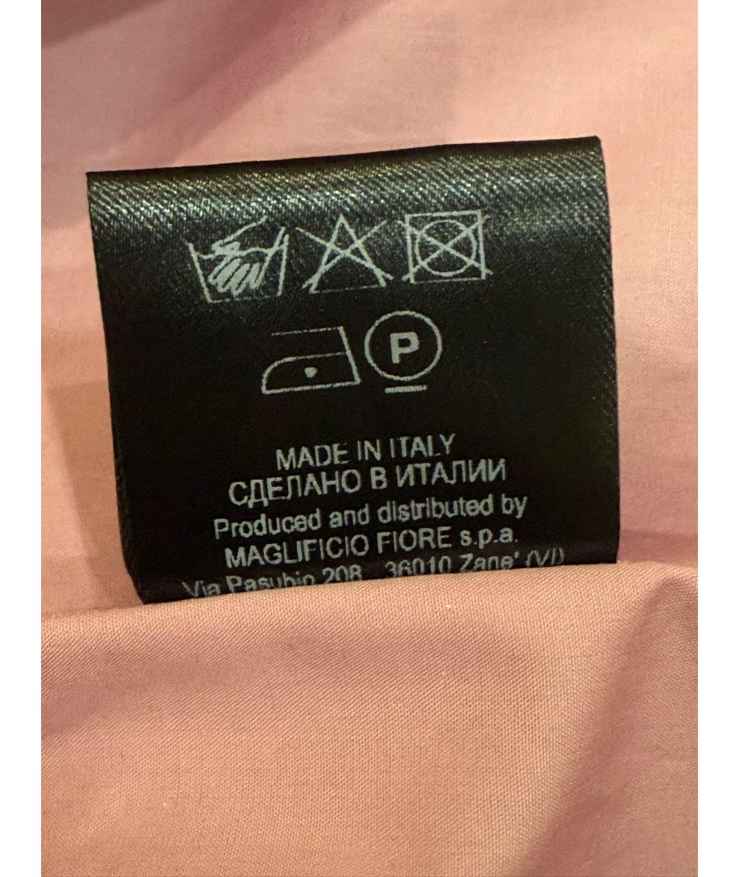 NUDE Розовая хлопковая блузы, фото 6