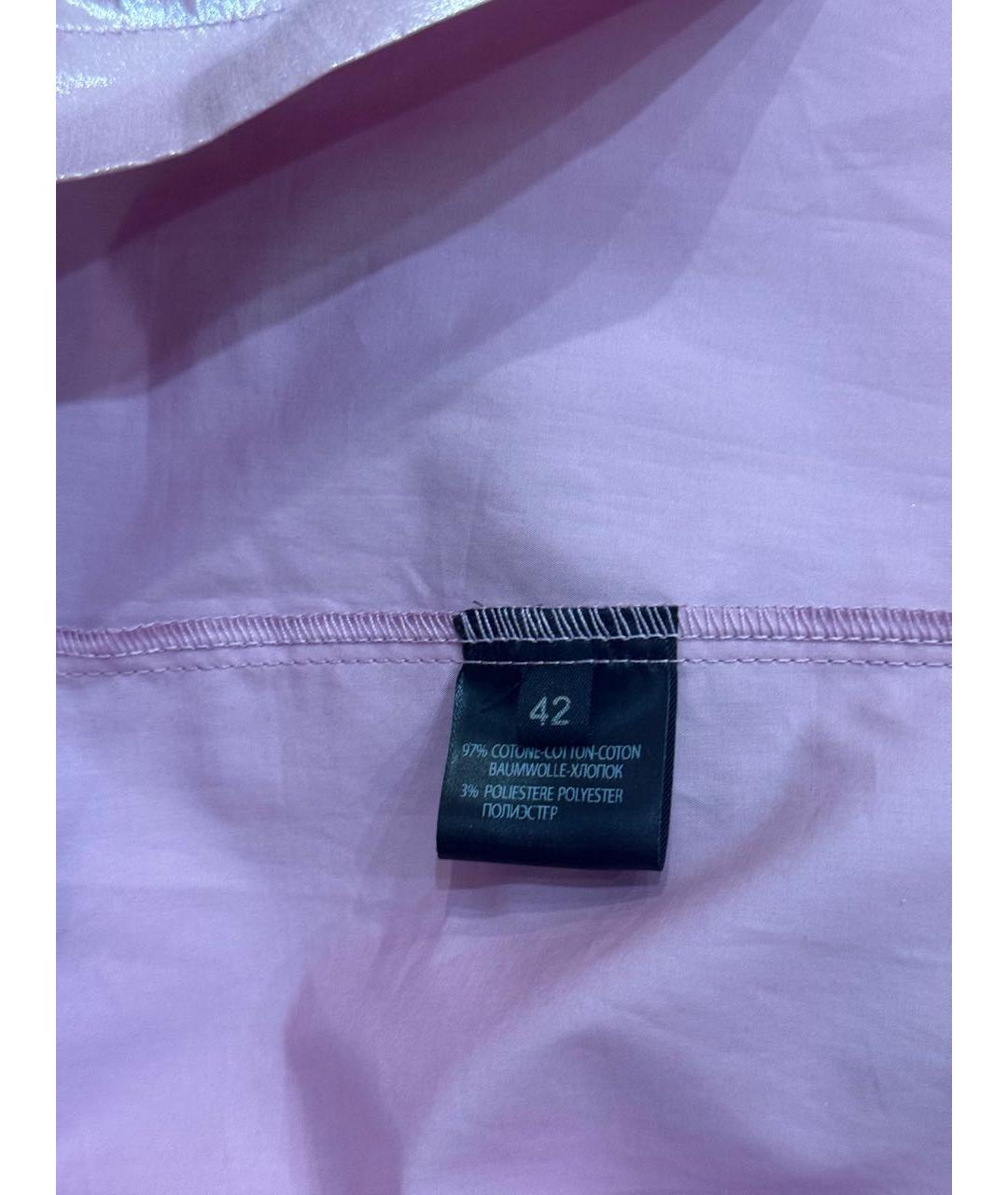 NUDE Розовая хлопковая блузы, фото 5