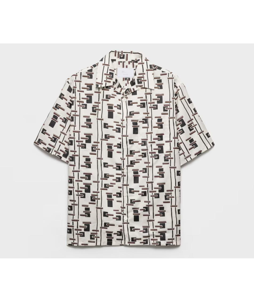 PRADA Мульти хлопко-шелковая кэжуал рубашка, фото 2