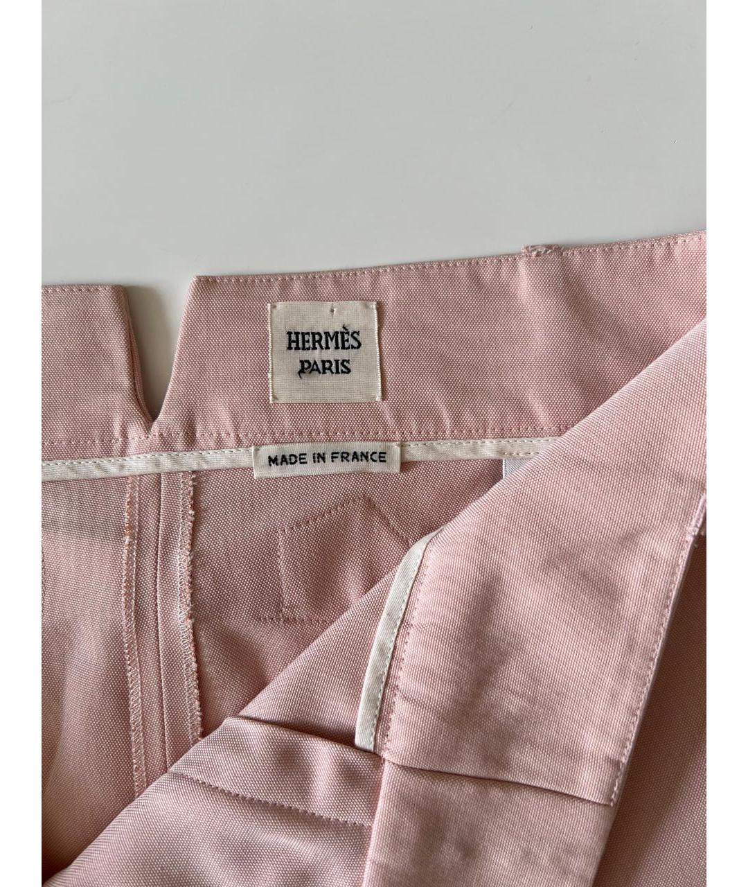 HERMES Коралловые шорты, фото 5