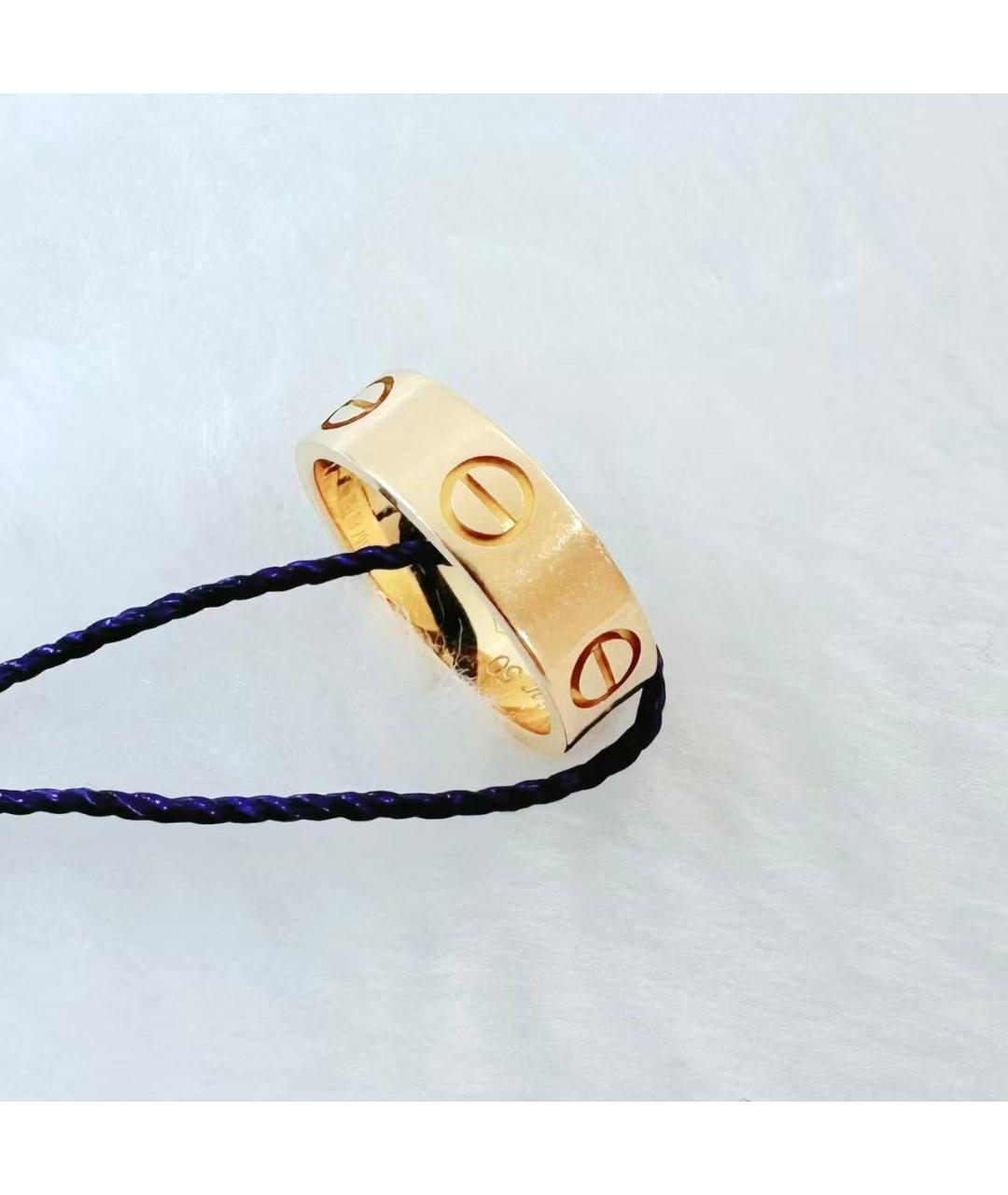 CARTIER Золотое кольцо из розового золота, фото 3