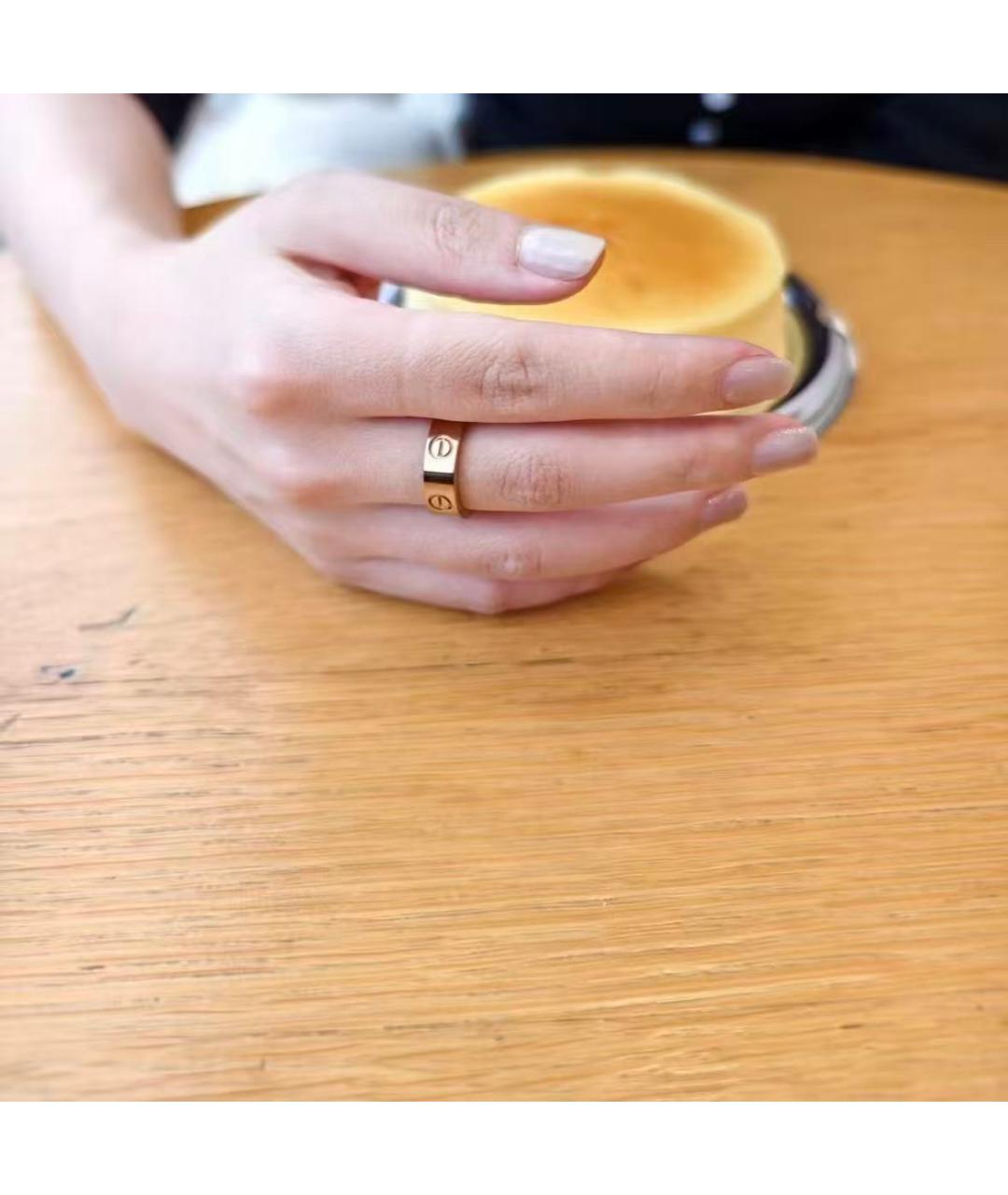 CARTIER Золотое кольцо из розового золота, фото 5