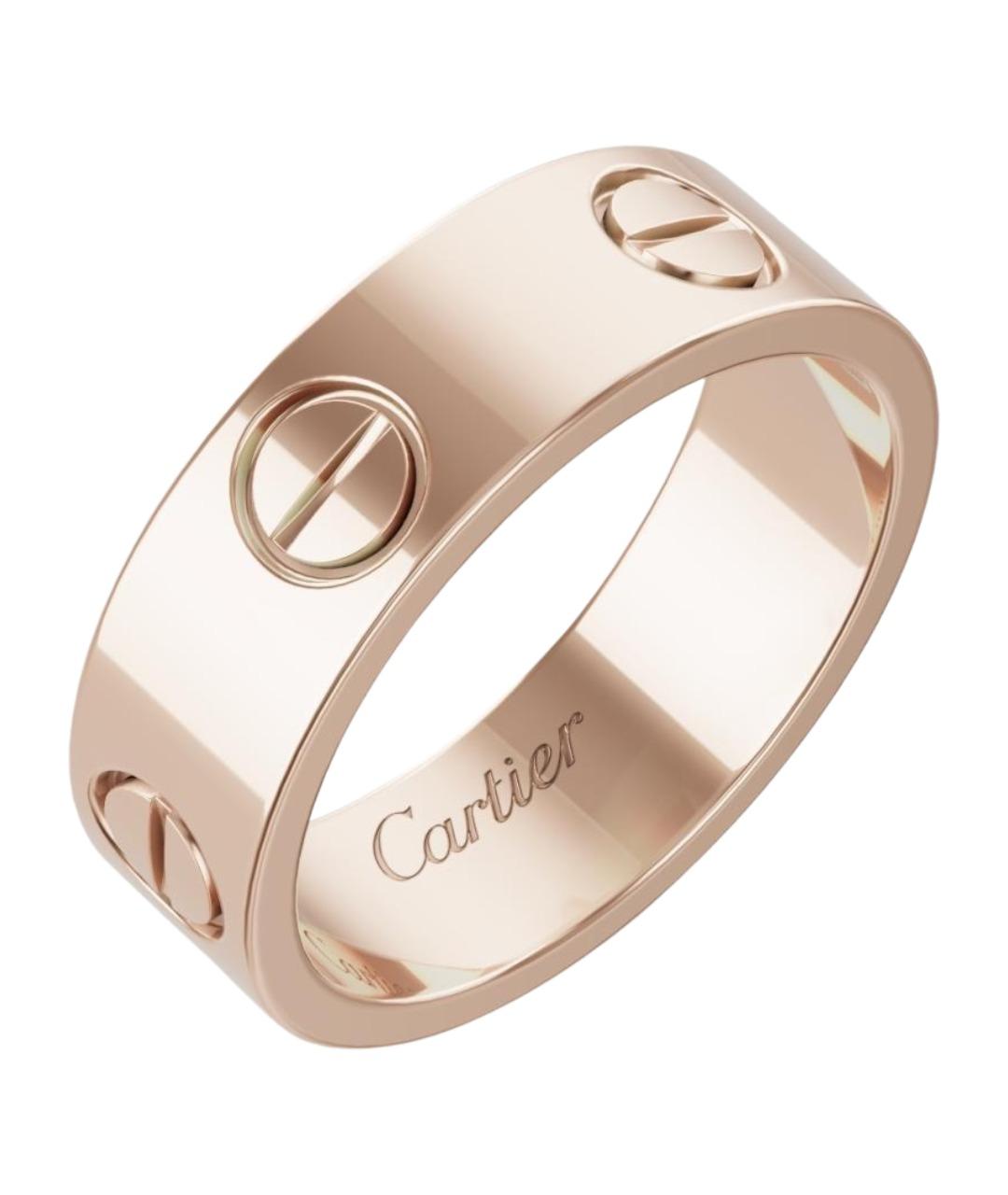 CARTIER Золотое кольцо из розового золота, фото 1