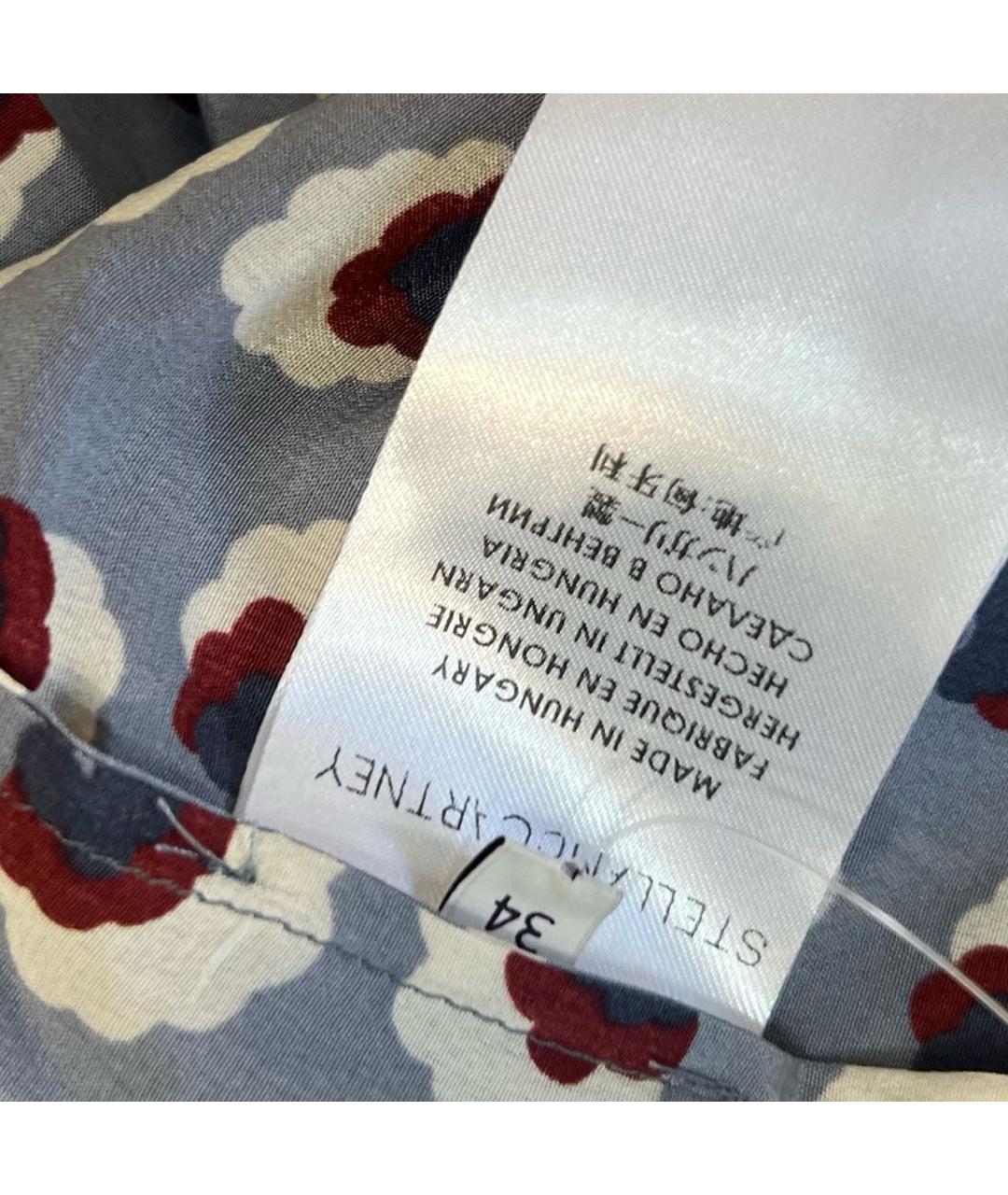 STELLA MCCARTNEY Шелковые брюки широкие, фото 4