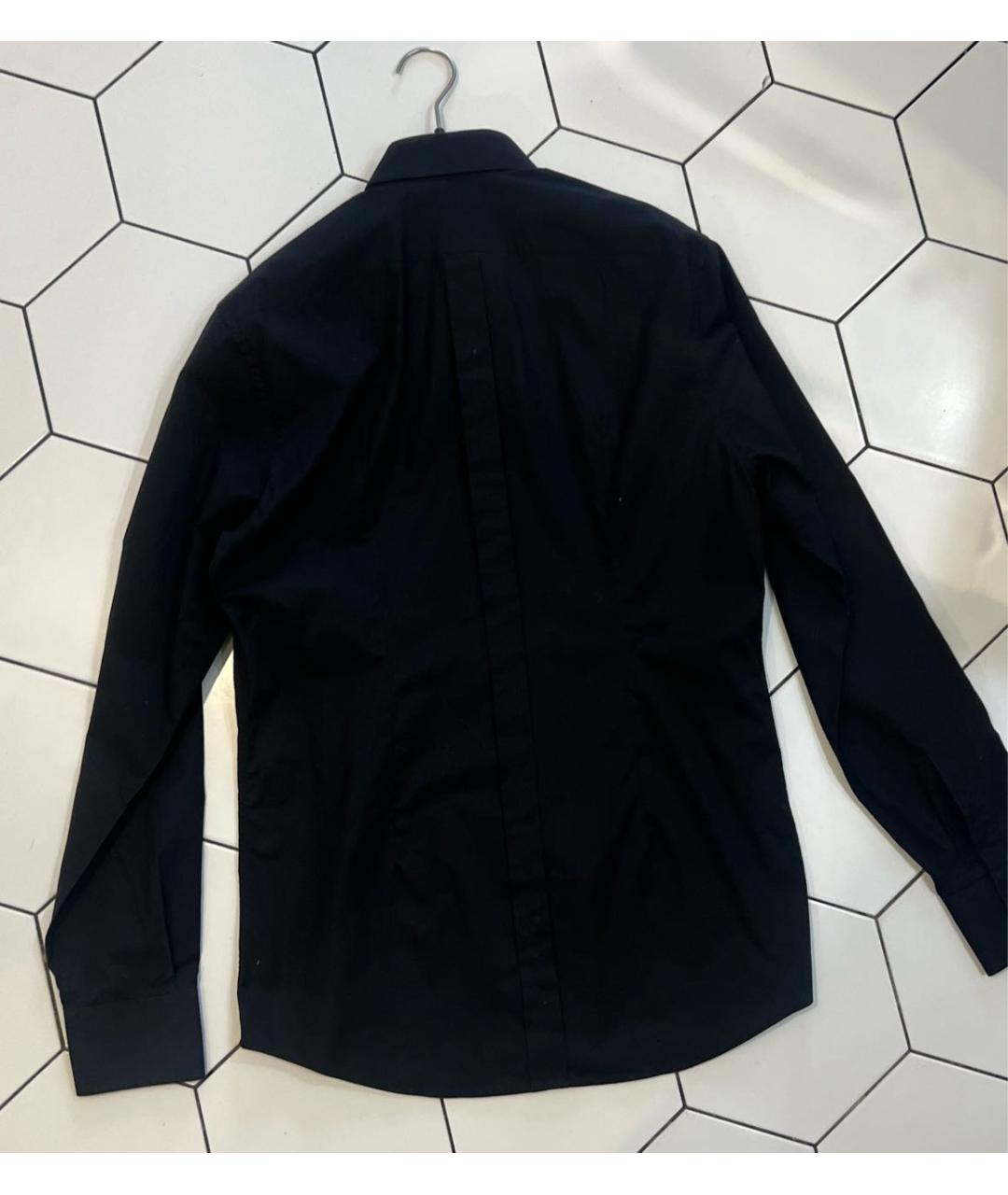 DOLCE&GABBANA Черная классическая рубашка, фото 2