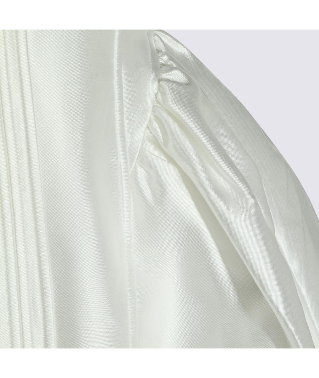 SELF-PORTRAIT Белое полиэстеровое коктейльное платье, фото 4