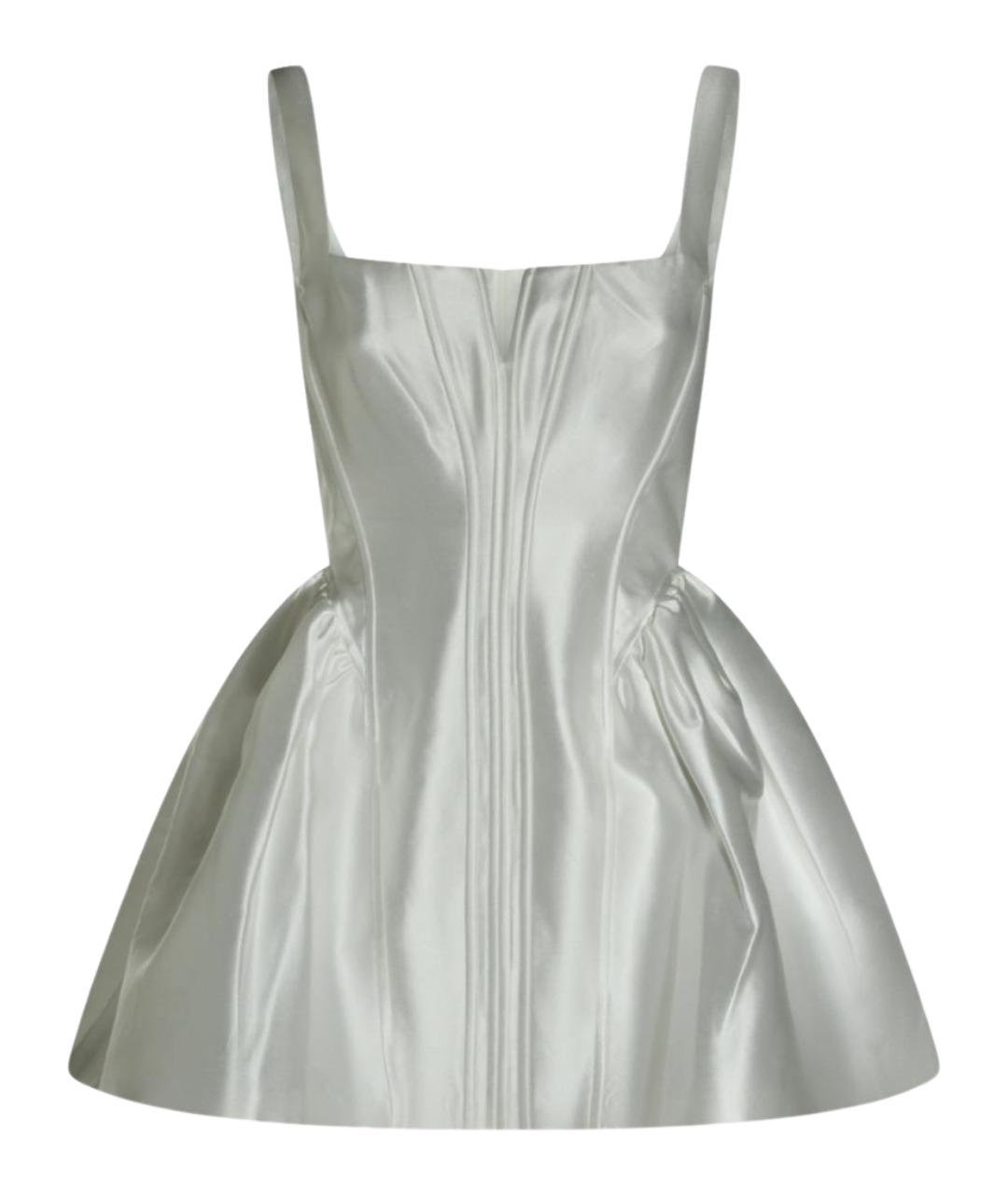 SELF-PORTRAIT Белое полиэстеровое коктейльное платье, фото 1