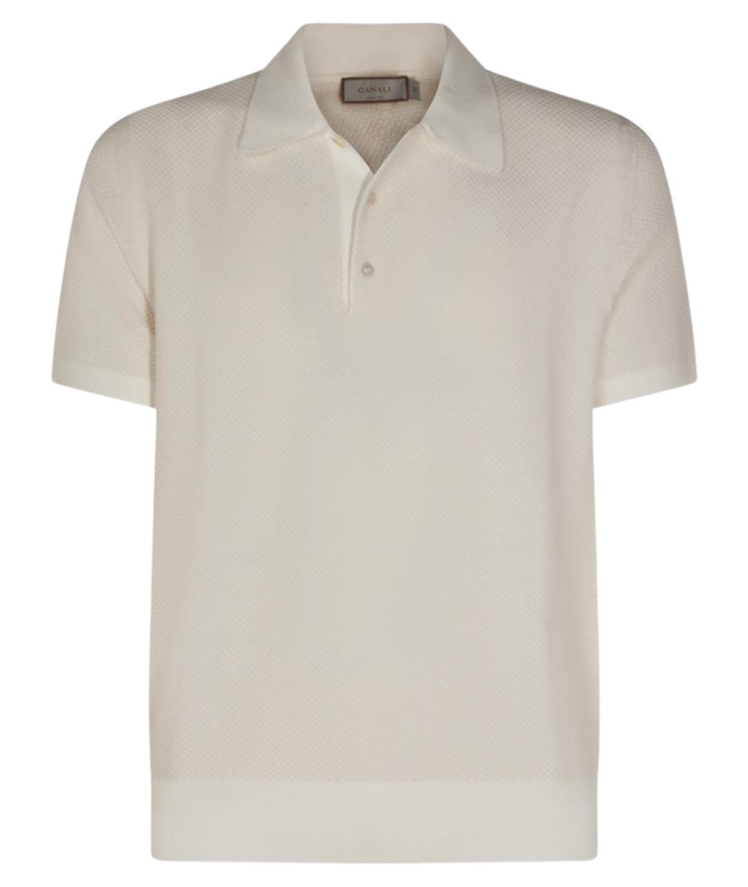 CANALI Хлопковое поло с коротким рукавом, фото 1