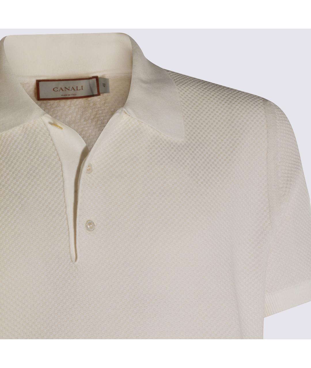 CANALI Хлопковое поло с коротким рукавом, фото 3