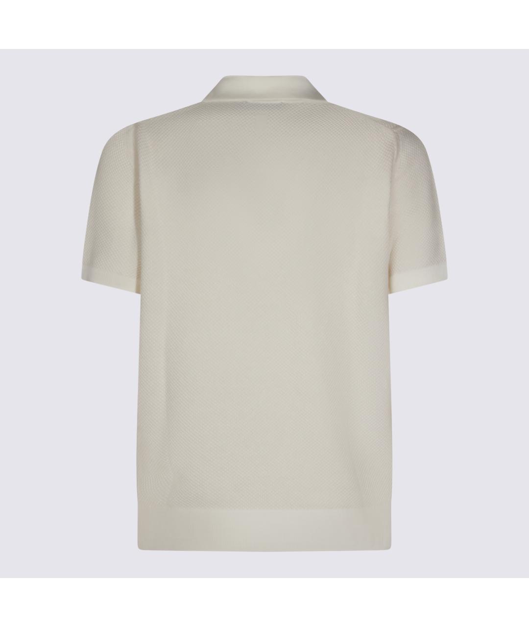 CANALI Хлопковое поло с коротким рукавом, фото 2