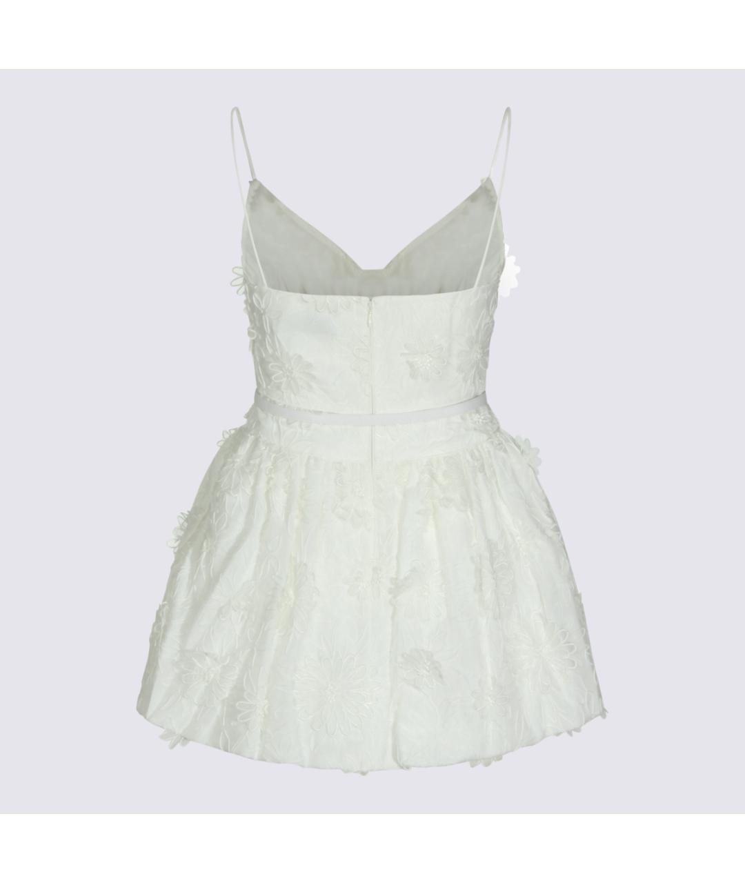 SELF-PORTRAIT Белое полиэстеровое коктейльное платье, фото 2