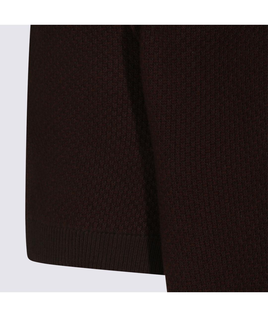 CANALI Черный хлопковый джемпер / свитер, фото 4