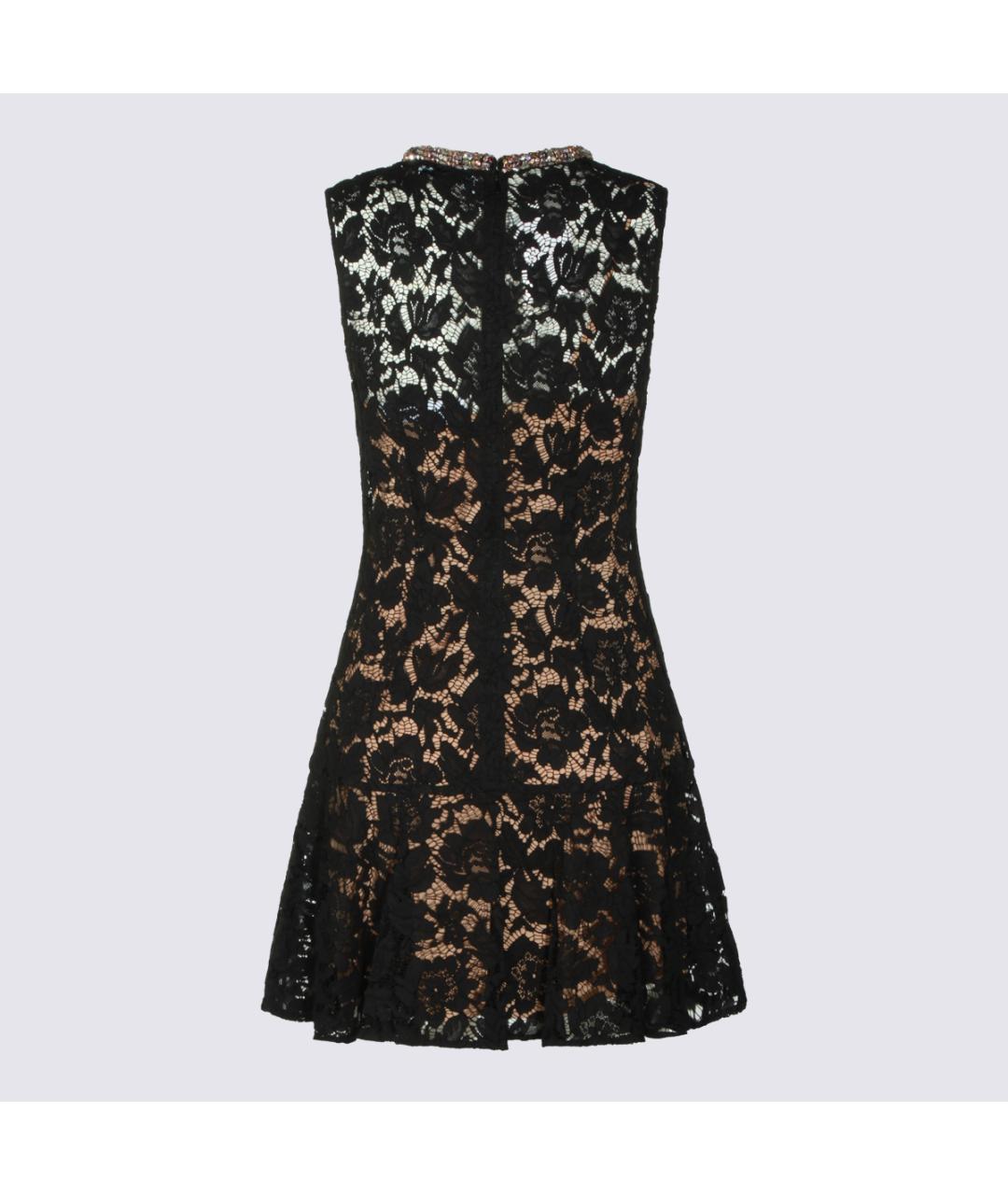 SELF-PORTRAIT Черное полиэстеровое коктейльное платье, фото 2